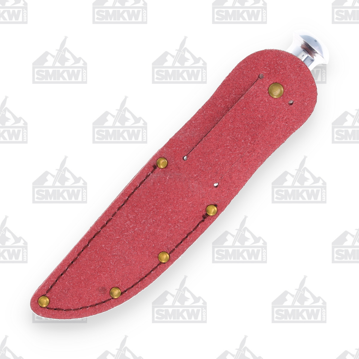 Marbles MR302 Hunter 3.87in Clip Point Fixed Blade Stacked Leather MR302 View 6