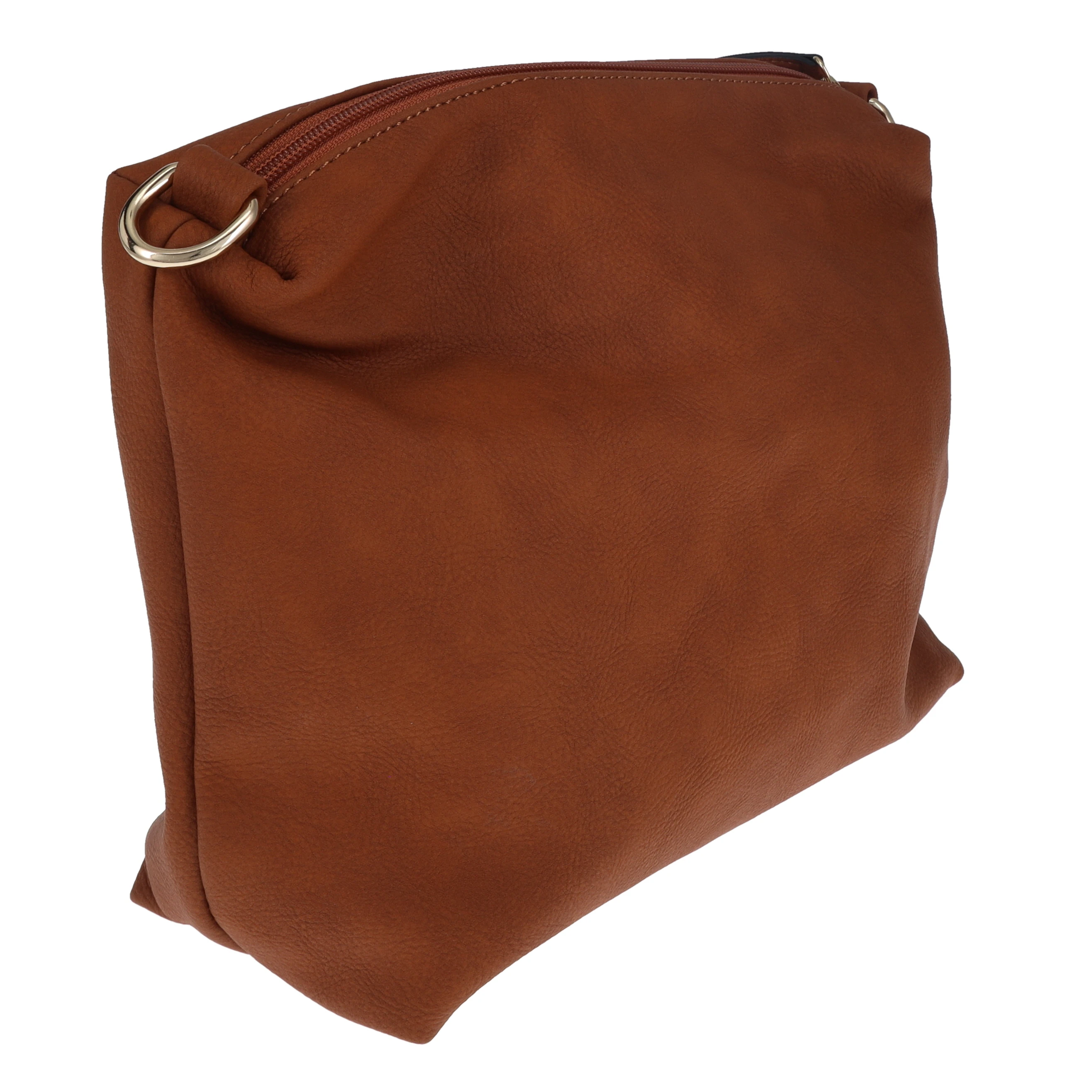 Fabigun Concealed Carry Hobo Bag Camel Womens FAB686C View 18