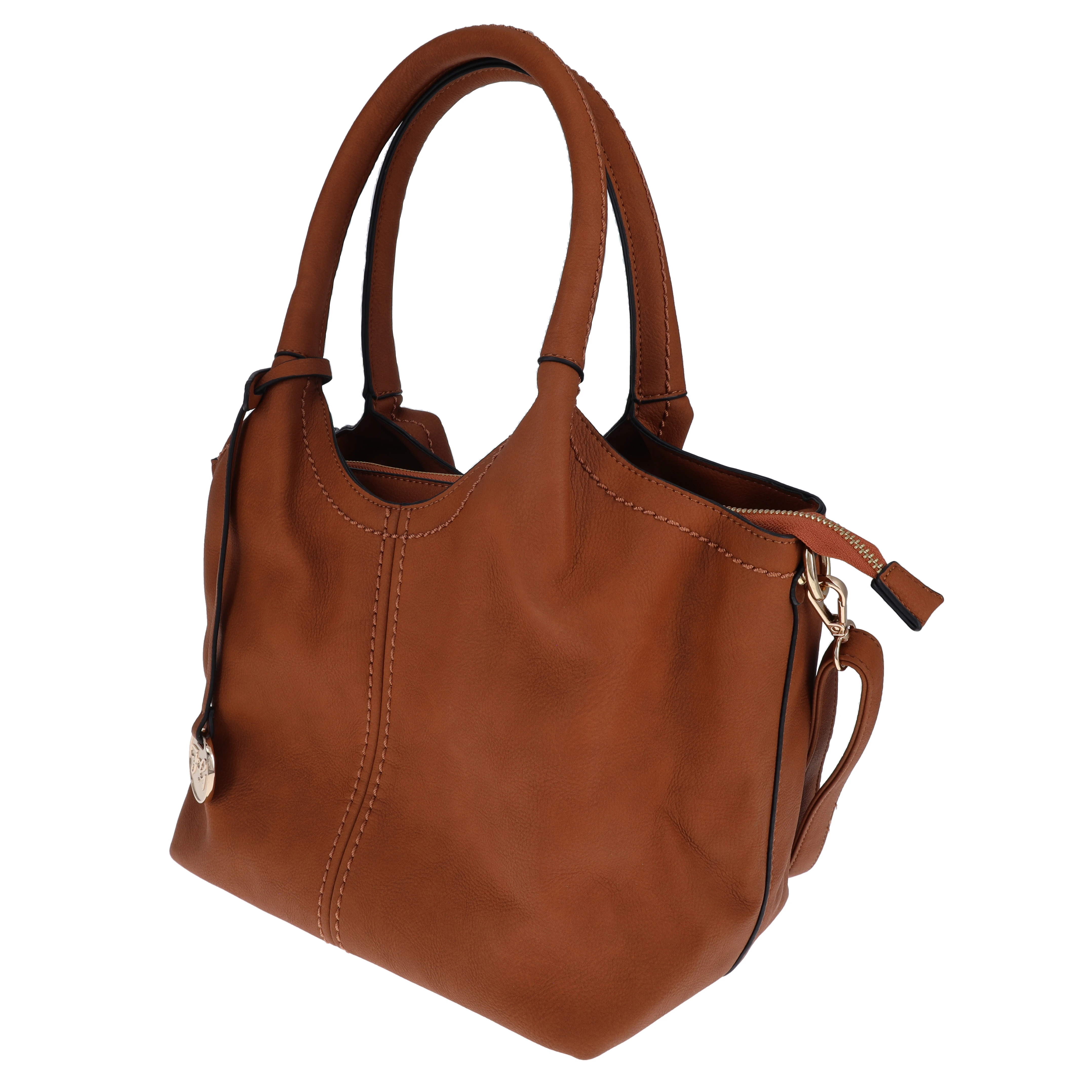Fabigun Concealed Carry Hobo Bag Camel Womens FAB686C View 6