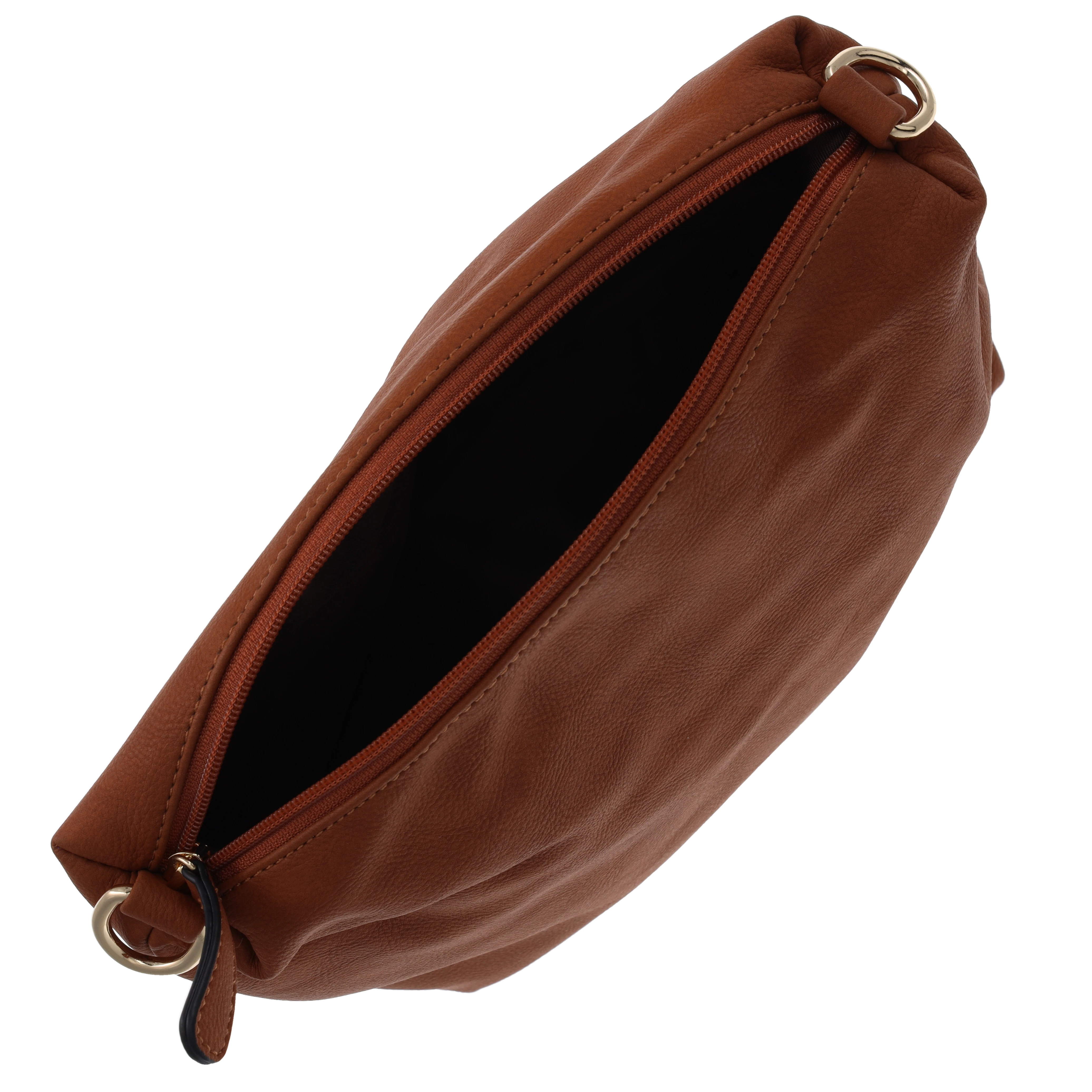 Fabigun Concealed Carry Hobo Bag Camel Womens FAB686C View 24