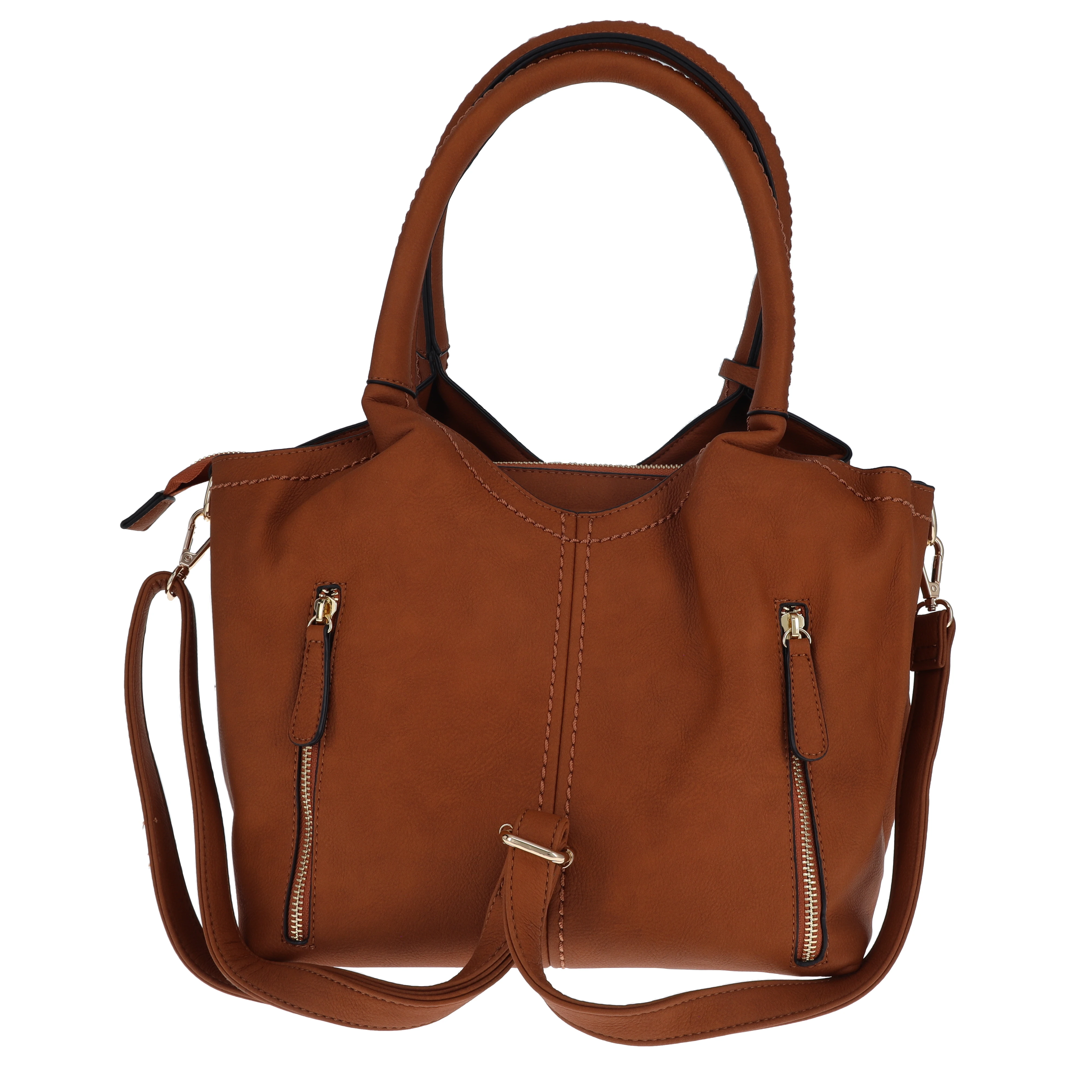 Fabigun Concealed Carry Hobo Bag Camel Womens FAB686C View 9