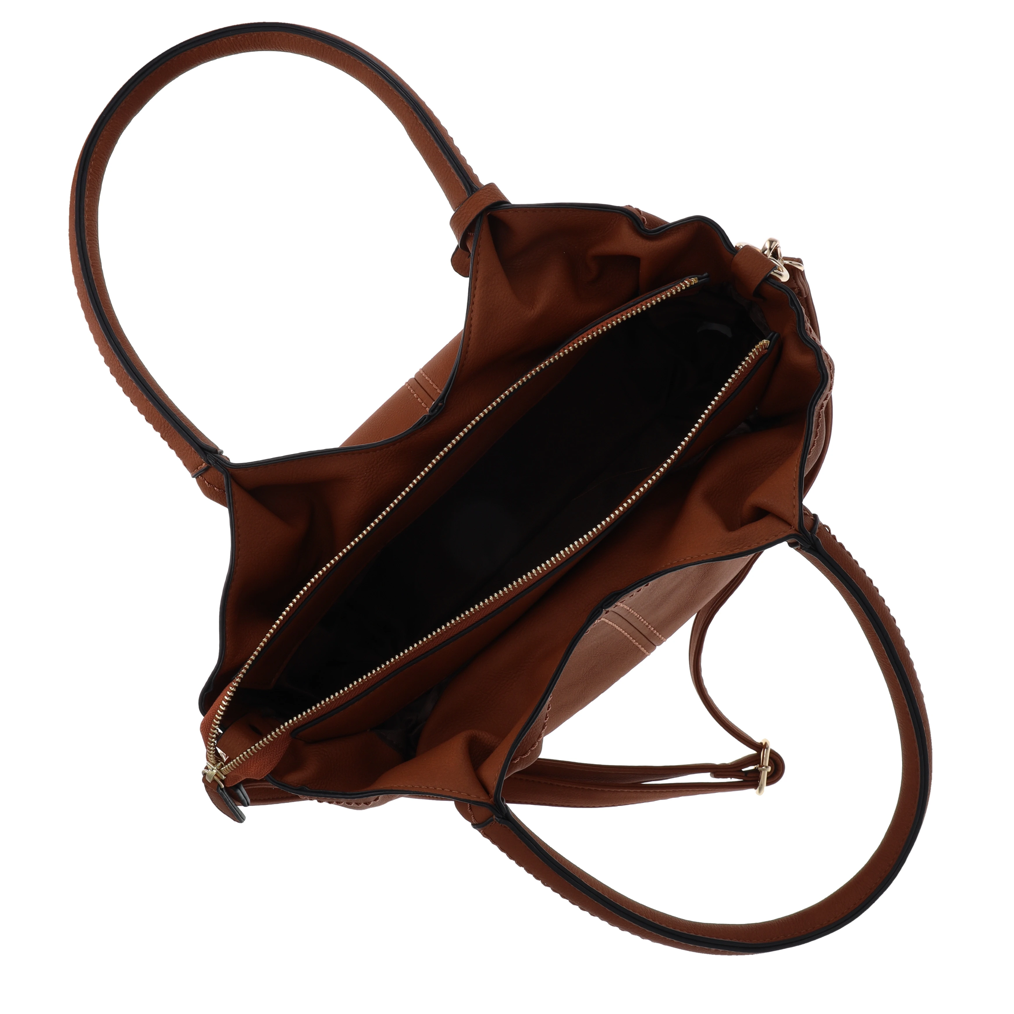 Fabigun Concealed Carry Hobo Bag Camel Womens FAB686C View 22