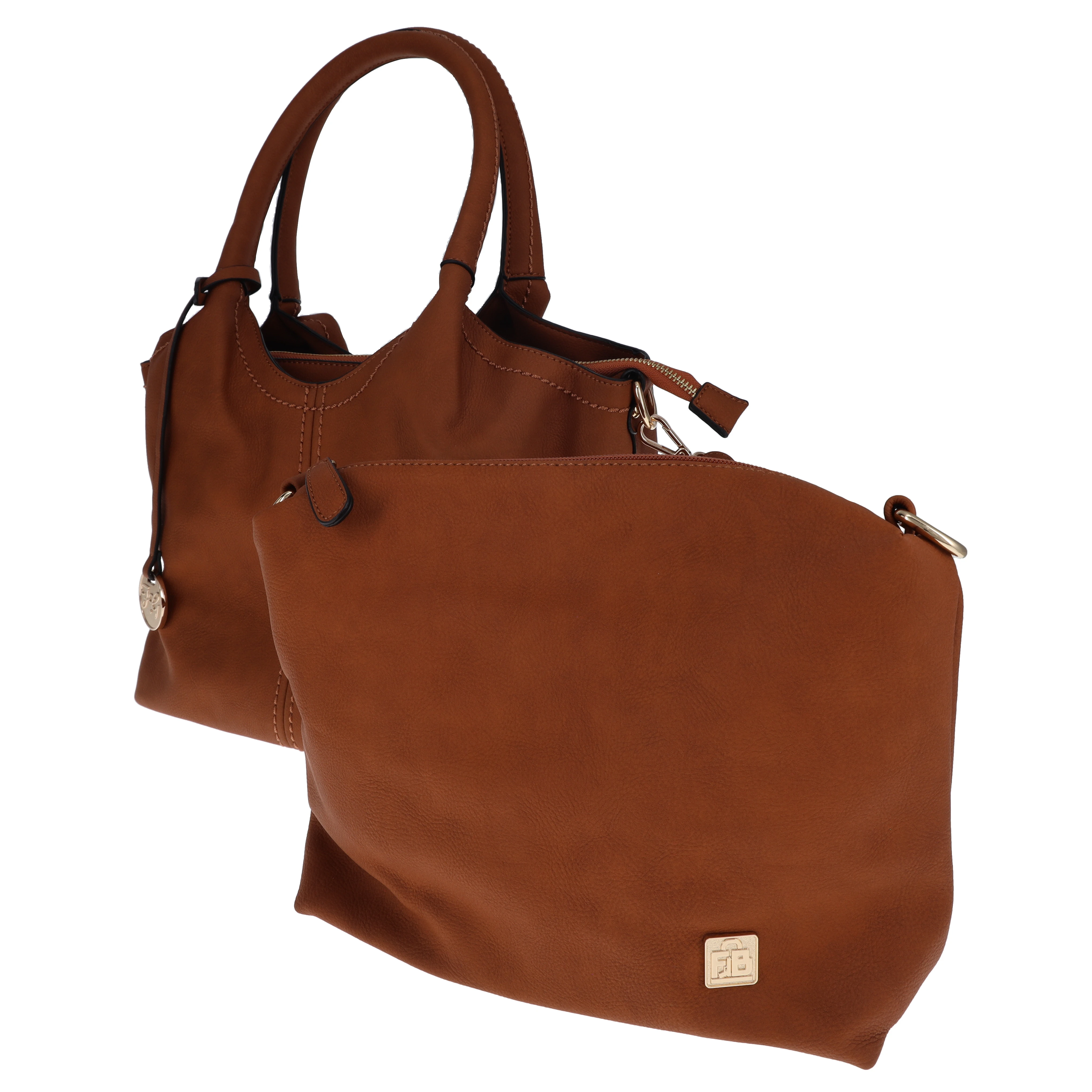 Fabigun Concealed Carry Hobo Bag Camel Womens FAB686C View 2