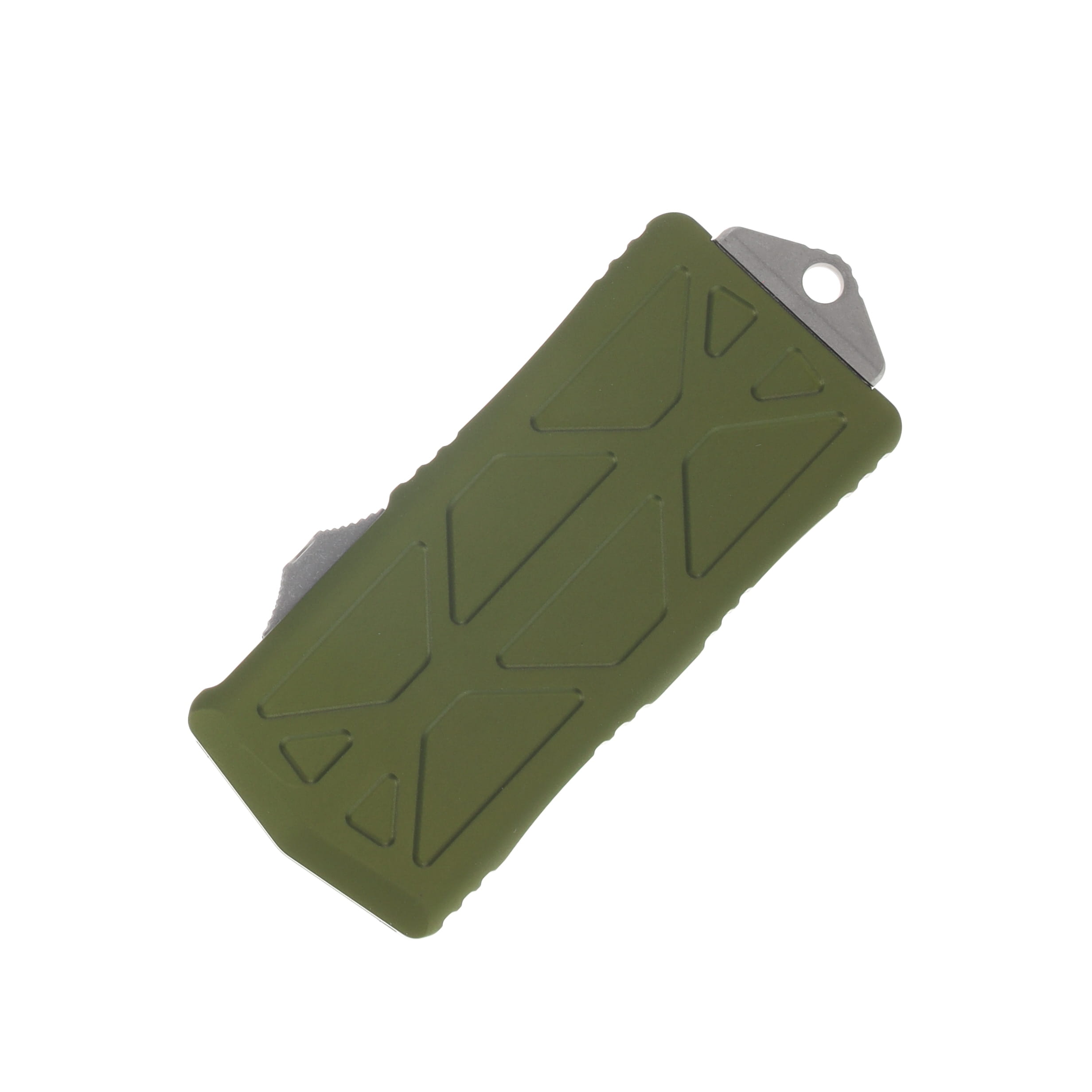 Microtech Exocet OTF Automatic Knife Apocalyptic D/E OD Green AUMT15710APO View 3