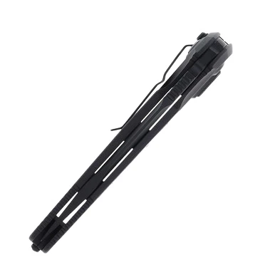 Microtech SOCOM Elite OTS Auto S/E Black  Partially Serrated Tactical Black AUMT160A2T View 8