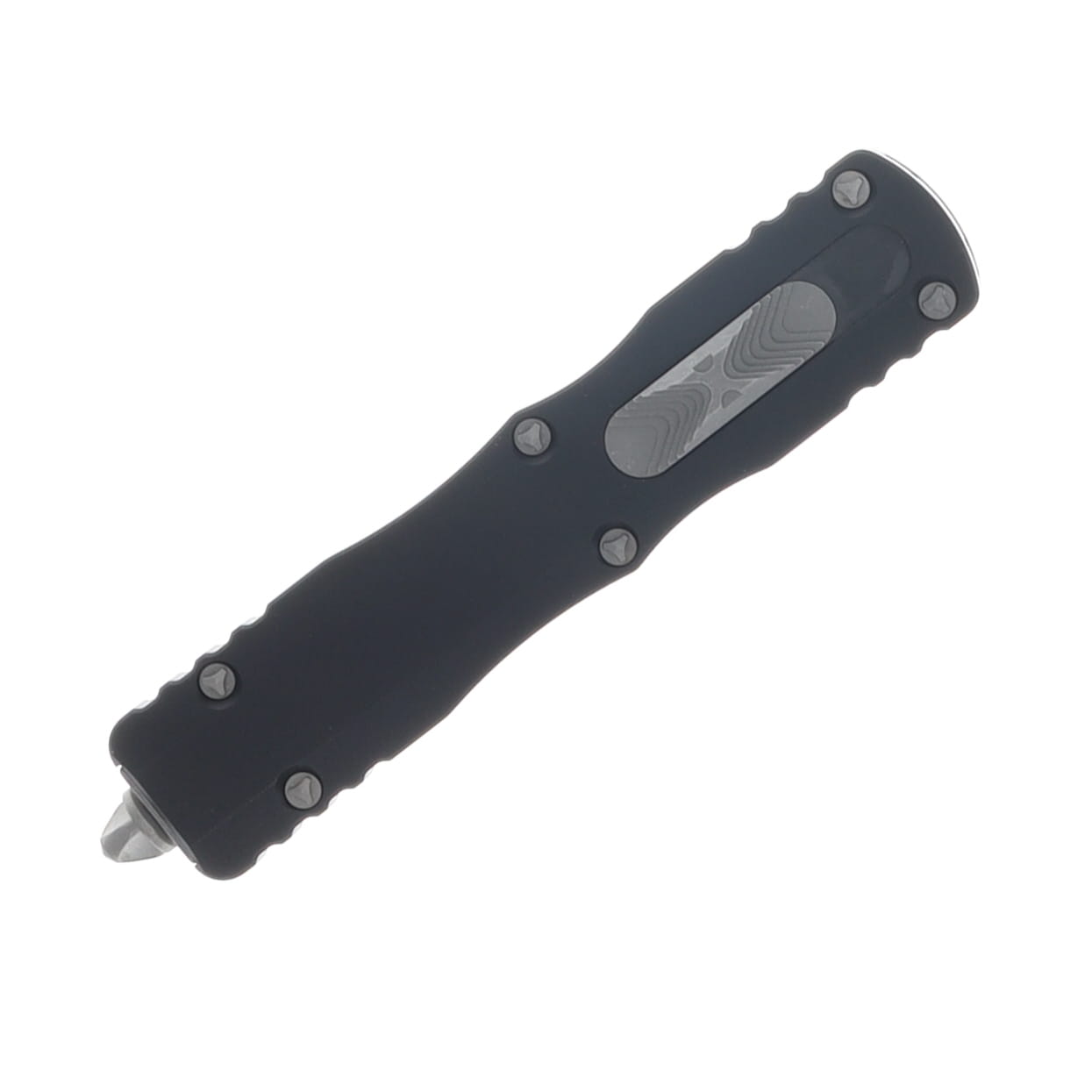 Microtech Dirac Delta Out-the-Front Automatic Knife (Apocalyptic D/E | Black) AUMT22710AP View 4