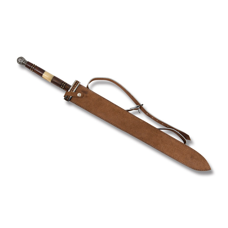 SZCO Supplies Flamberge Sword Hardwood 33.75in Overall DM5011 View 2