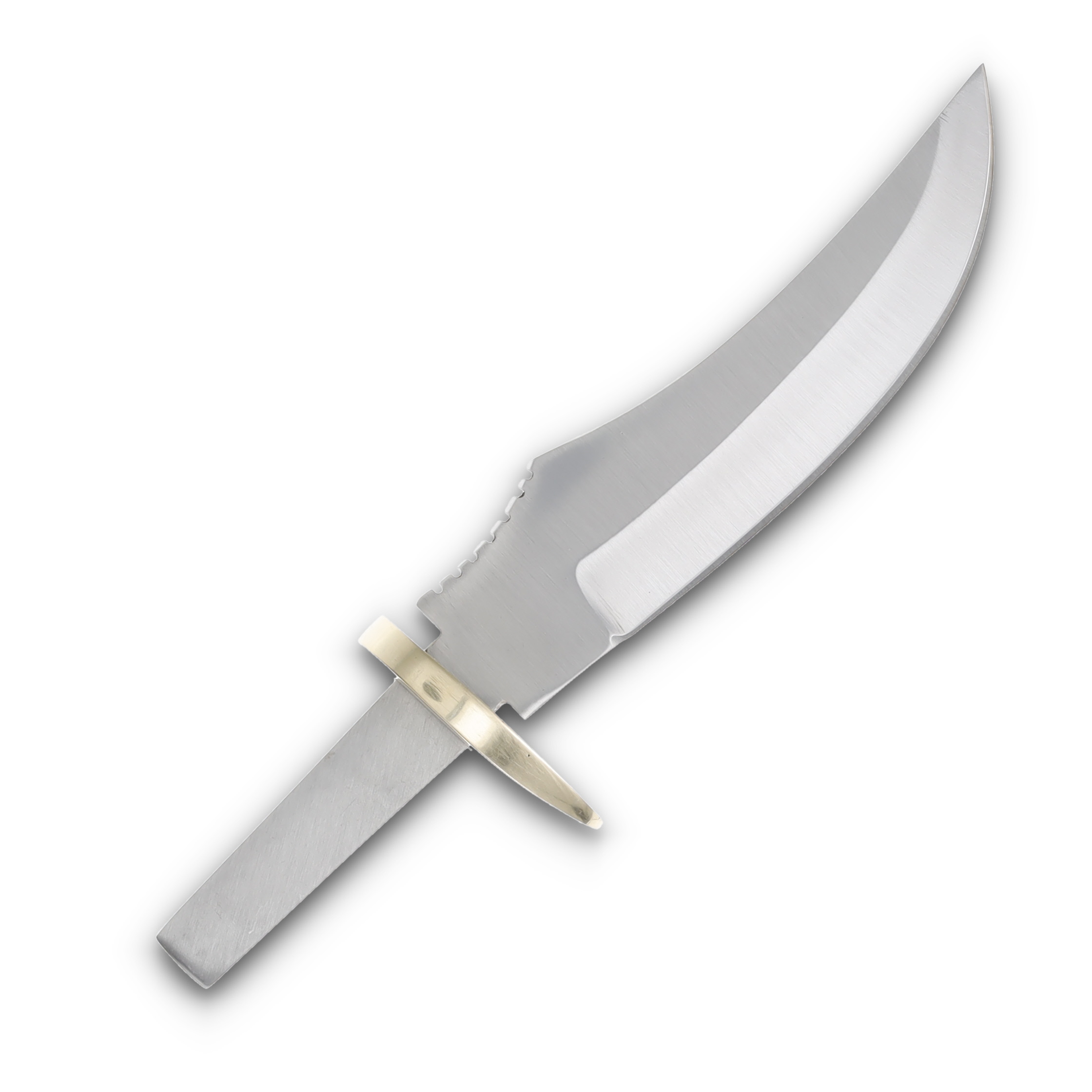 5.25 Inch Clip Point Knife Blade Blank Full Tang for Custom Knives BL142KB View 2