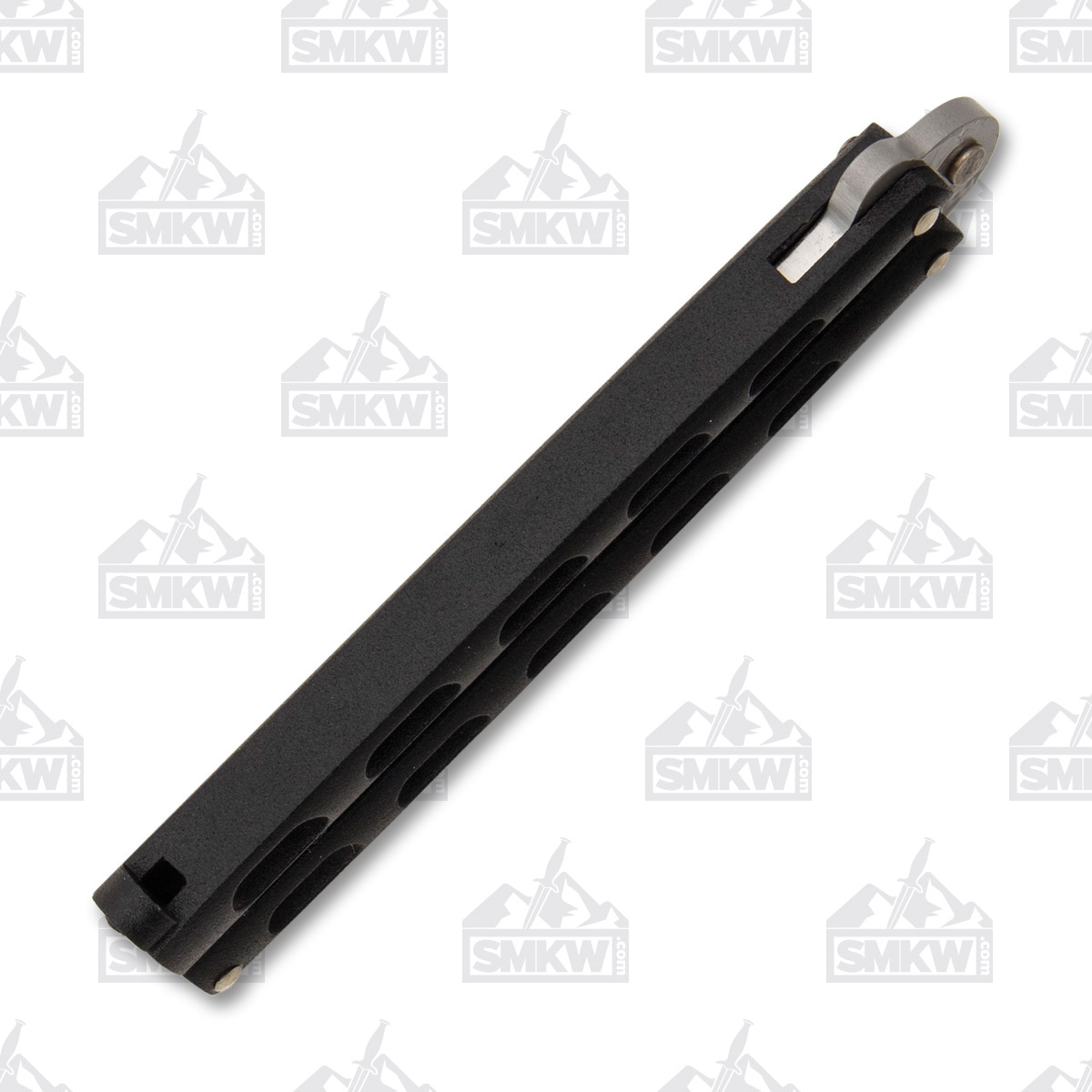 Bear & Son 5" Balisong Black Tanto BR114AB View 9