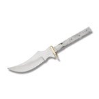 5.5 Inch Stainless Steel Upswept Skinner Fixed Blade Blank BL101 View 2