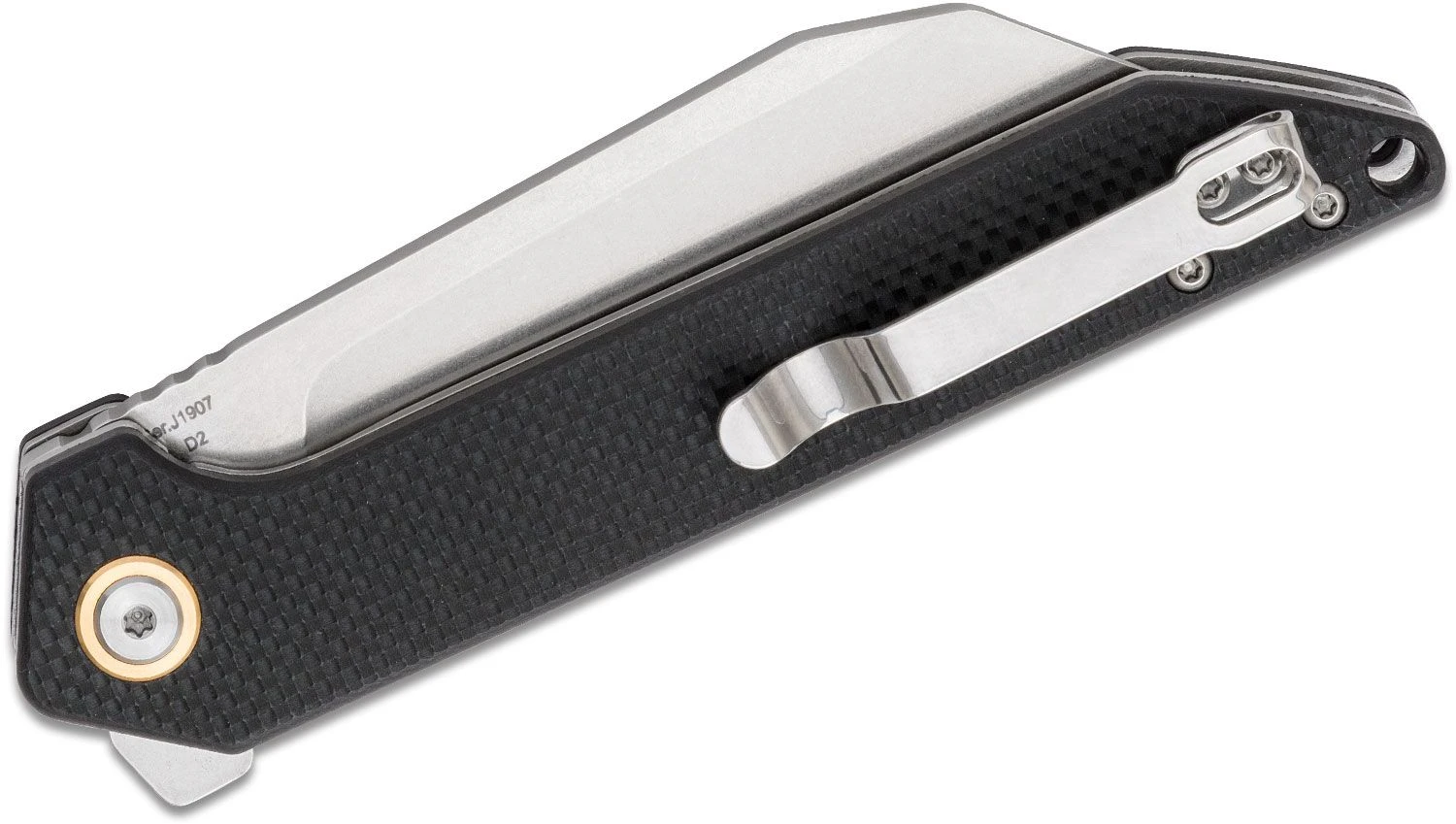 CJRB Cutlery Rampart G-10 Black J1907-BKF View 2