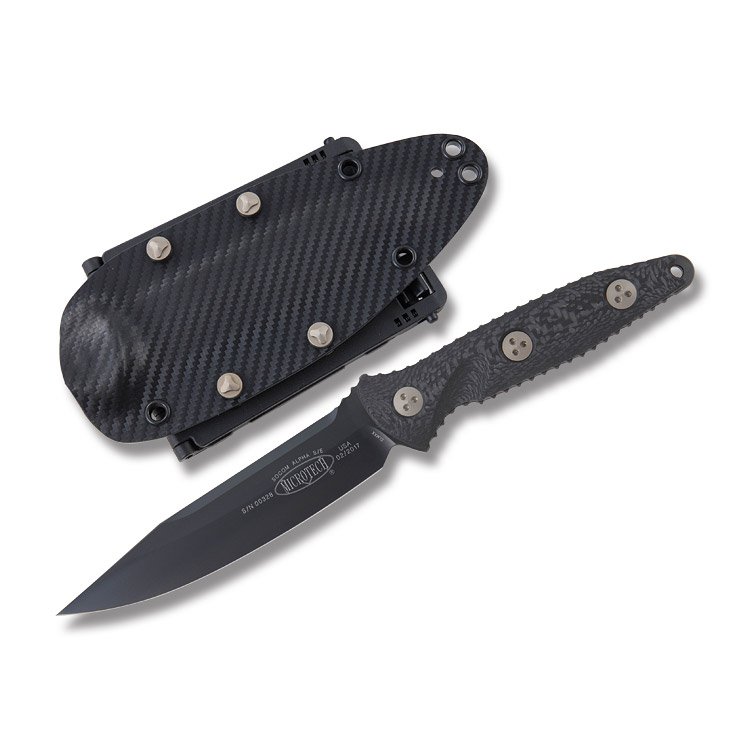 Microtech Socom Alpha Fixed Blade with Black G-10 MT1131 View 1