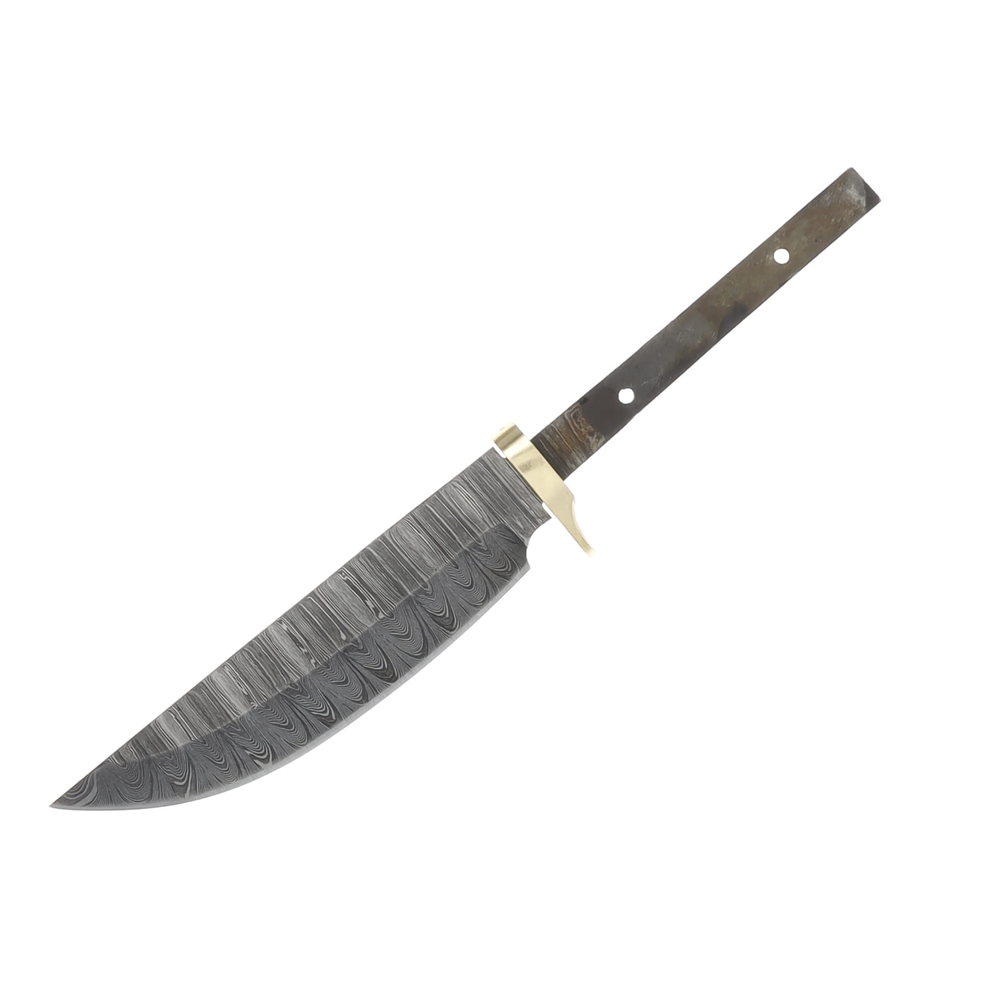 5.875in Skinner Damascus Fixed Blade Blank BL110 View 1