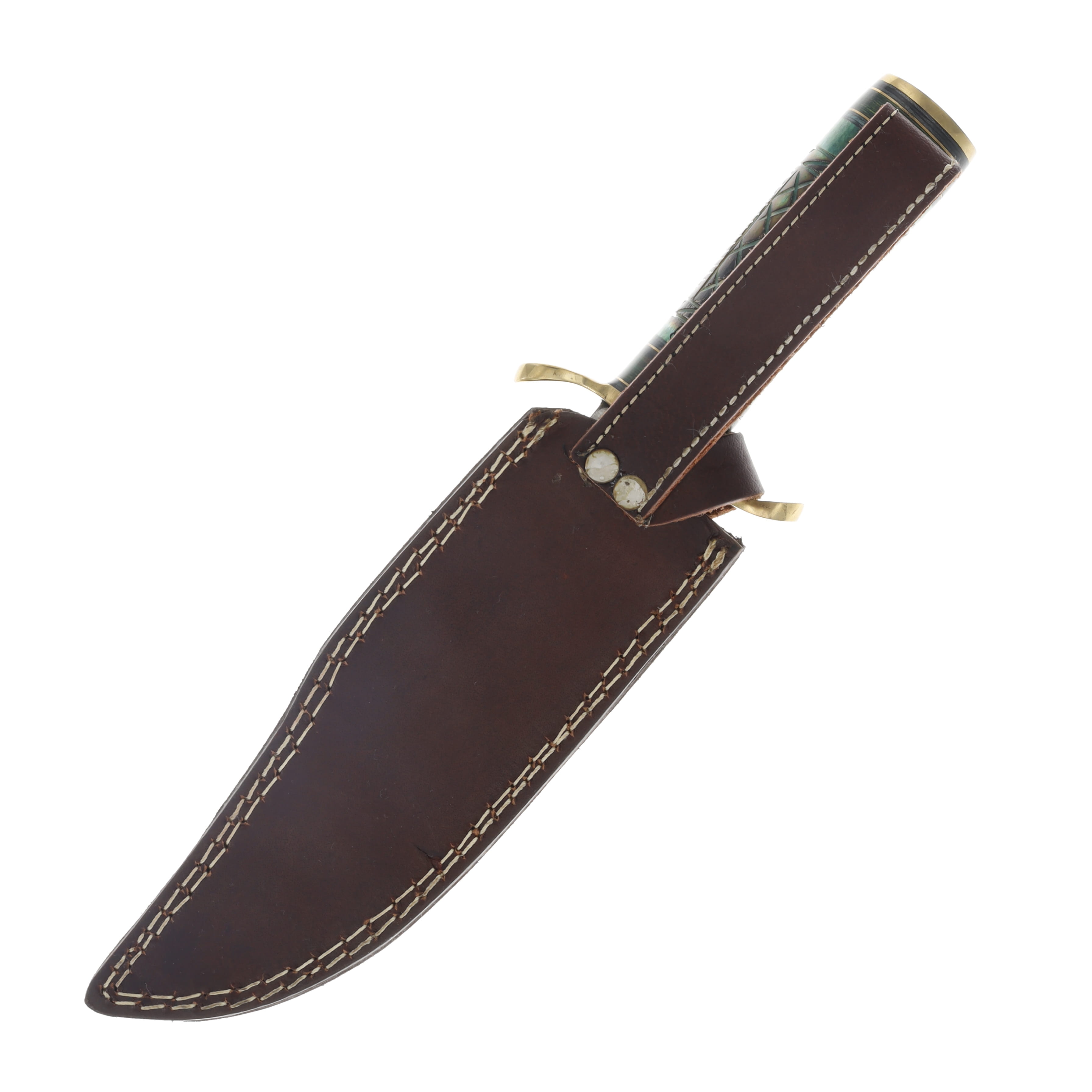 Frost Chipaway Cutlery Clip Point Hunter Carved Bone FRCW4000BRB View 4