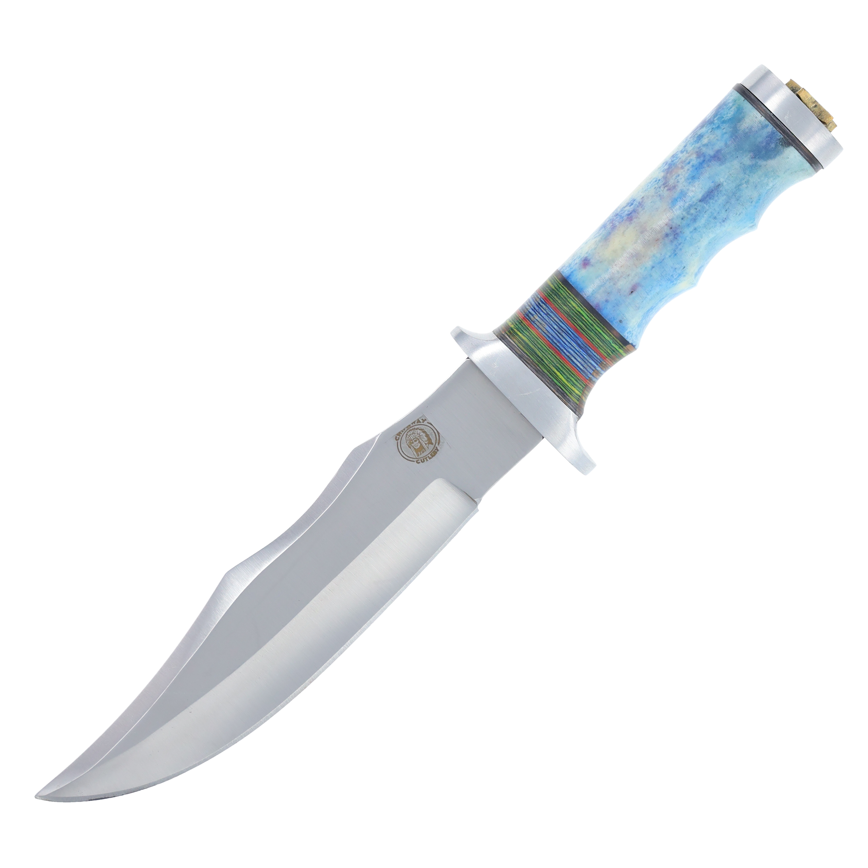 Frost Chipaway Cutlery Overall Blue Smooth Bone Bowie FRCW673BLSB