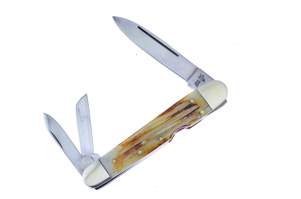 Frost Cutlery Second Cut Bone Lockback Whittler Folding Knife FRK205SC View 1
