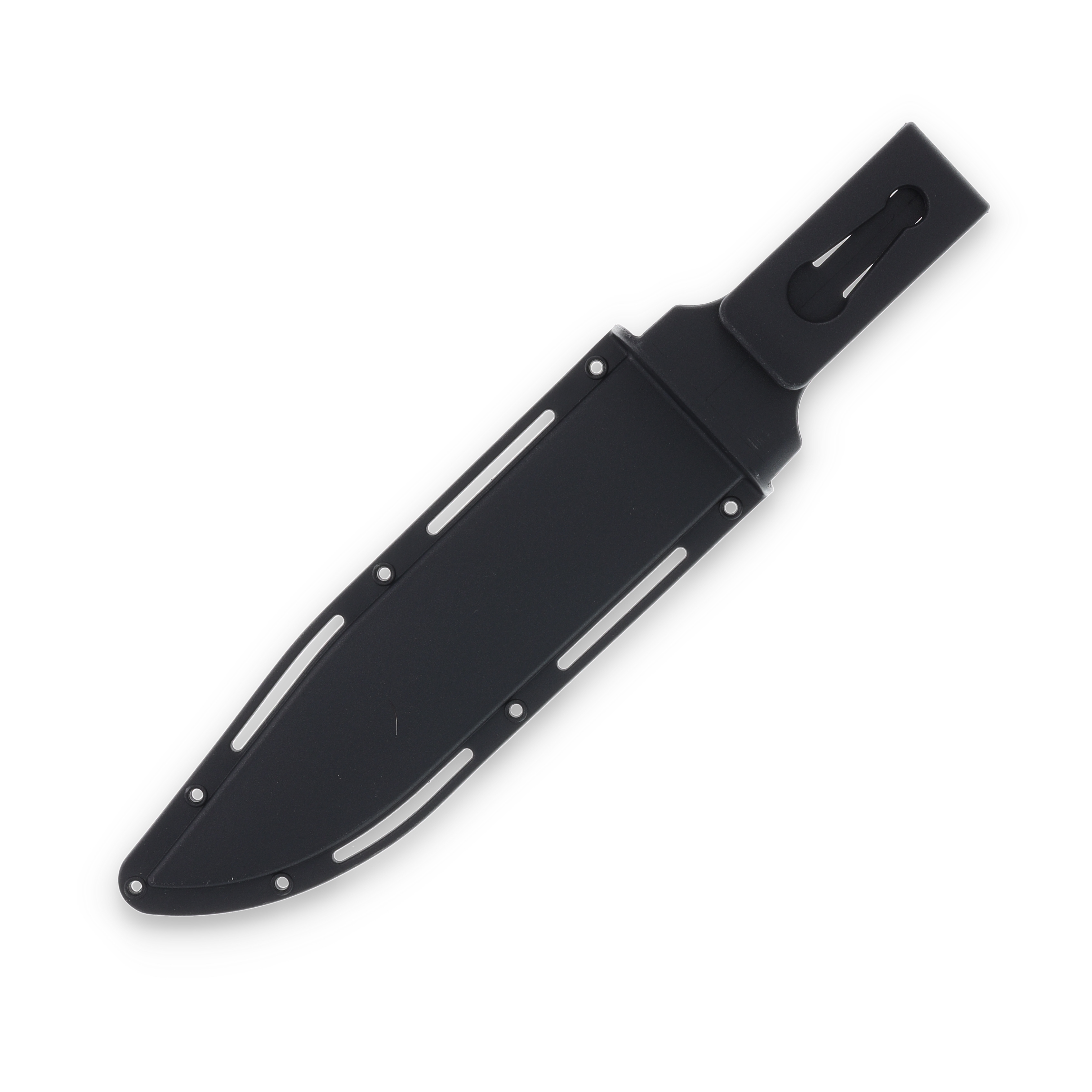 Frost Tac Xtreme Sawback Bowie OD Green Rubber Handle Black 3Cr13 Blade W/Sheath FRTX44B View 10