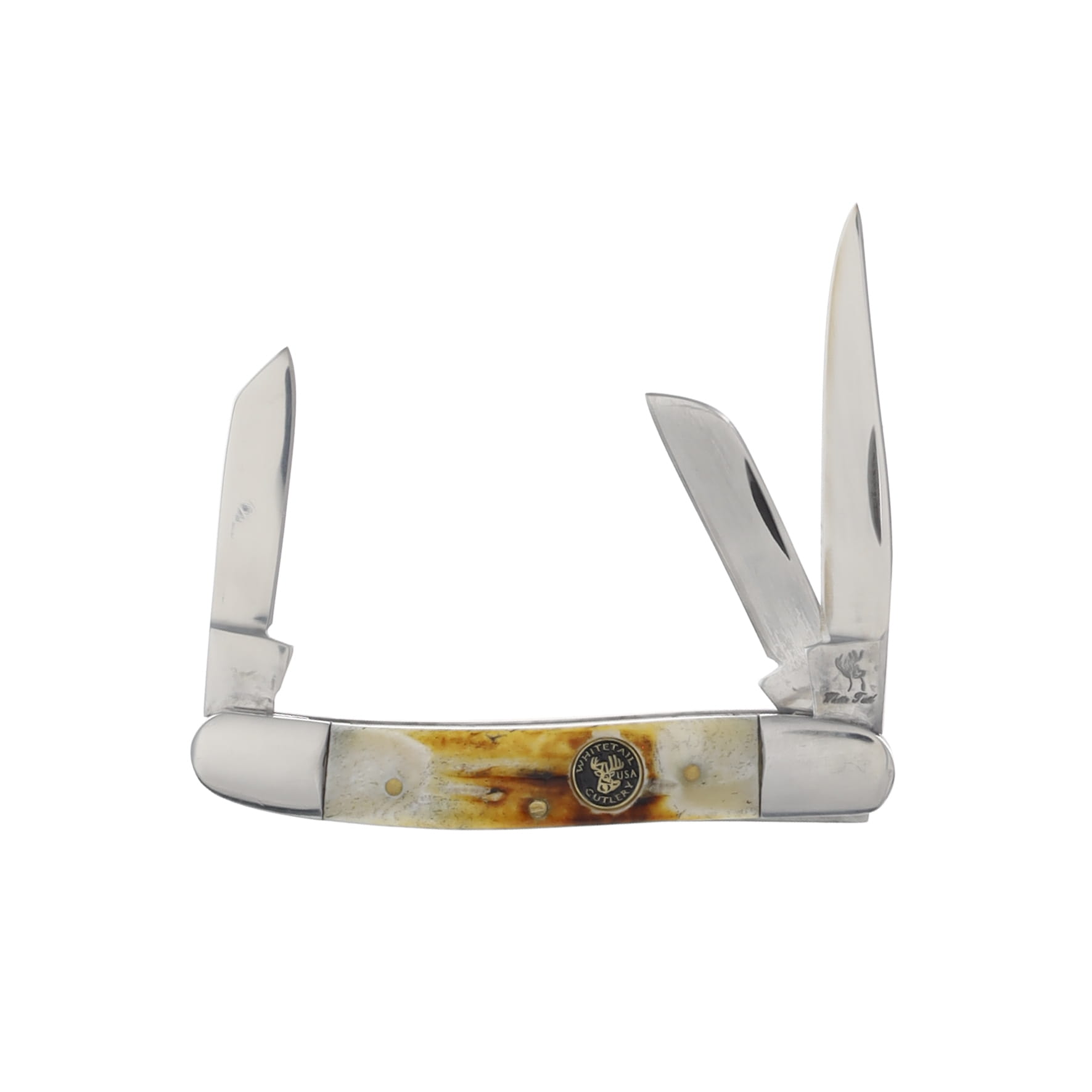 Frost White Tail Cutlery Second Cut Bone Range Rider Stockman FRWT910SCSS View 1