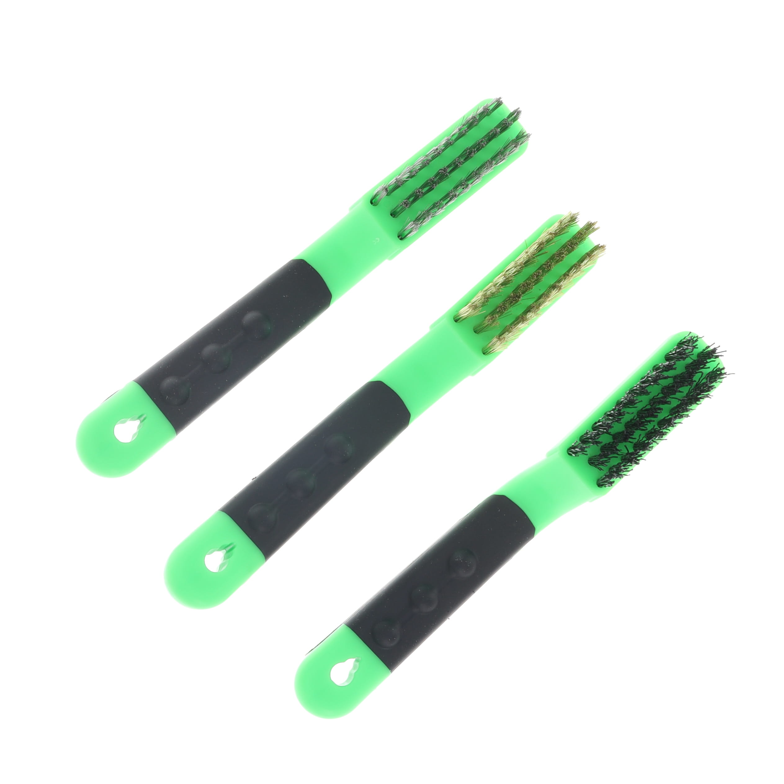 GRIP 3pc 7in Mini Wire Brush Set | Rust and Detail Cleaning Tool Kit GRIP27212 View 3