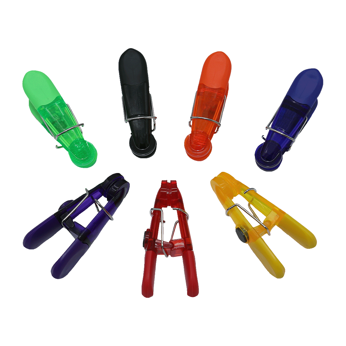 GRIP 7-Pc. Magnetic Clip Set - Strong Clamps for Bags and Notes GRIP34067 View 1