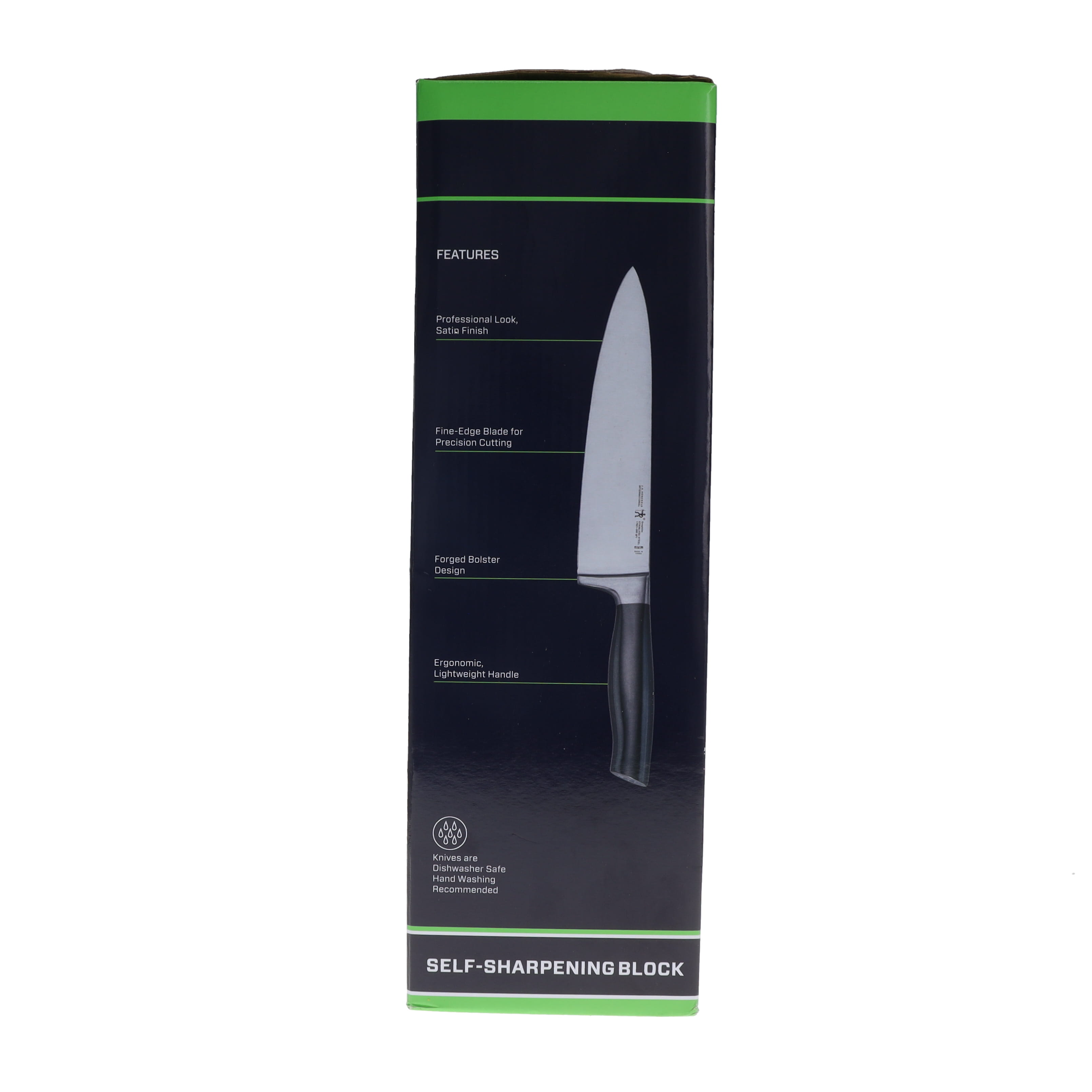 J.A. Henckels International Graphite 7-Piece Self Sharpening Block Set 1011028 View 7