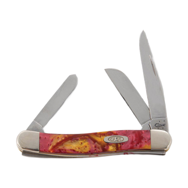 Case XX Golden Ruby Corelon Medium Stockman Folding Knife CA9318GR View 1