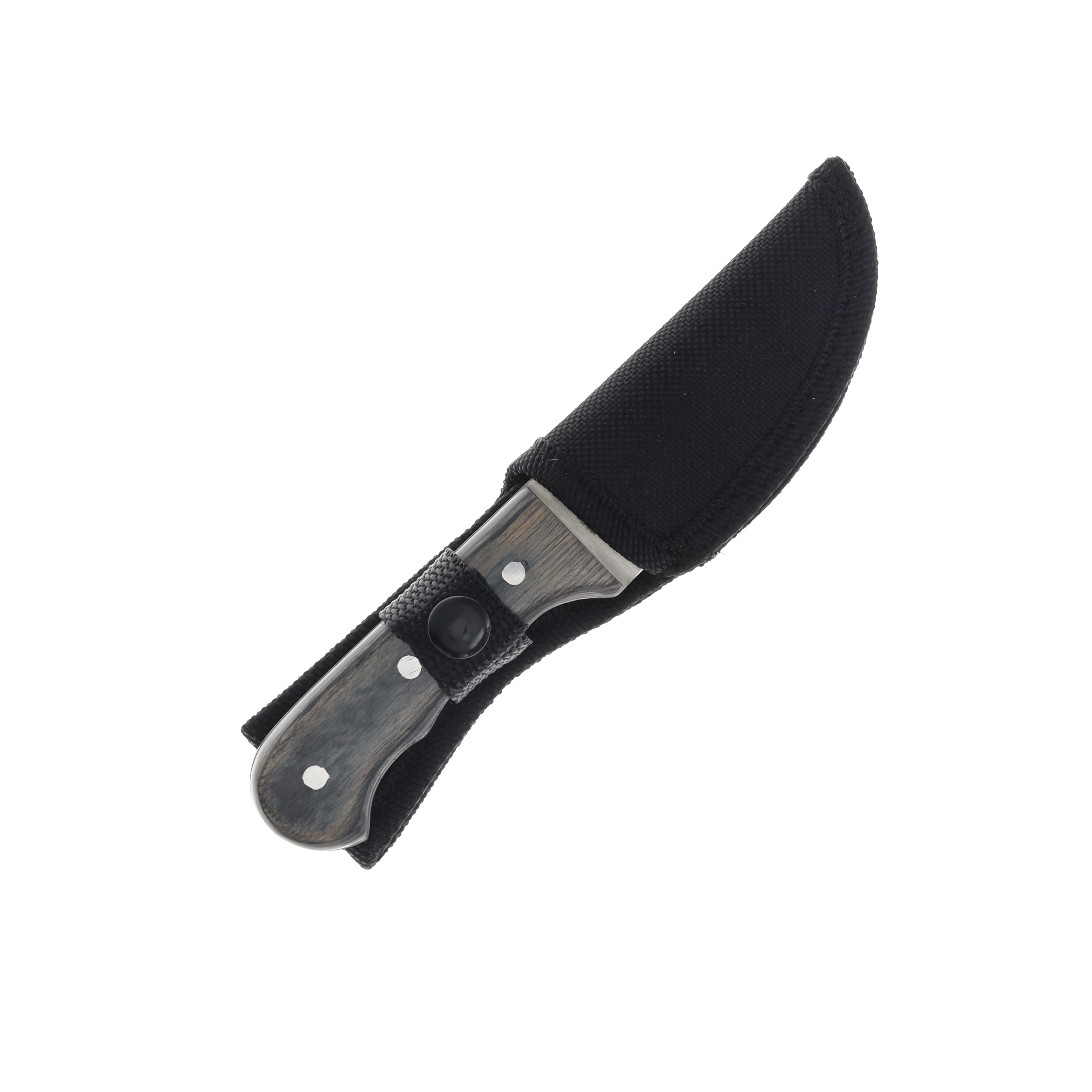 Szco Short Skinning Fixed Blade Knife Black Pakkawood Handle 211187 View 4