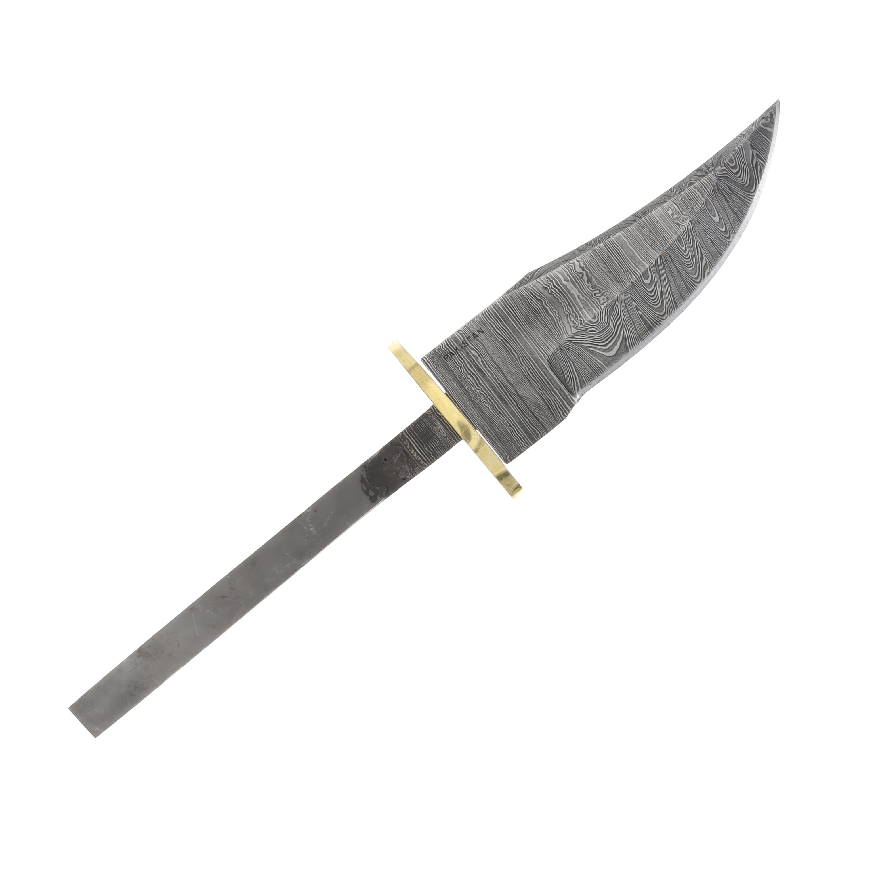 4 Inch Damascus Skinner Blade Blank for Custom Knives BL036 View 3