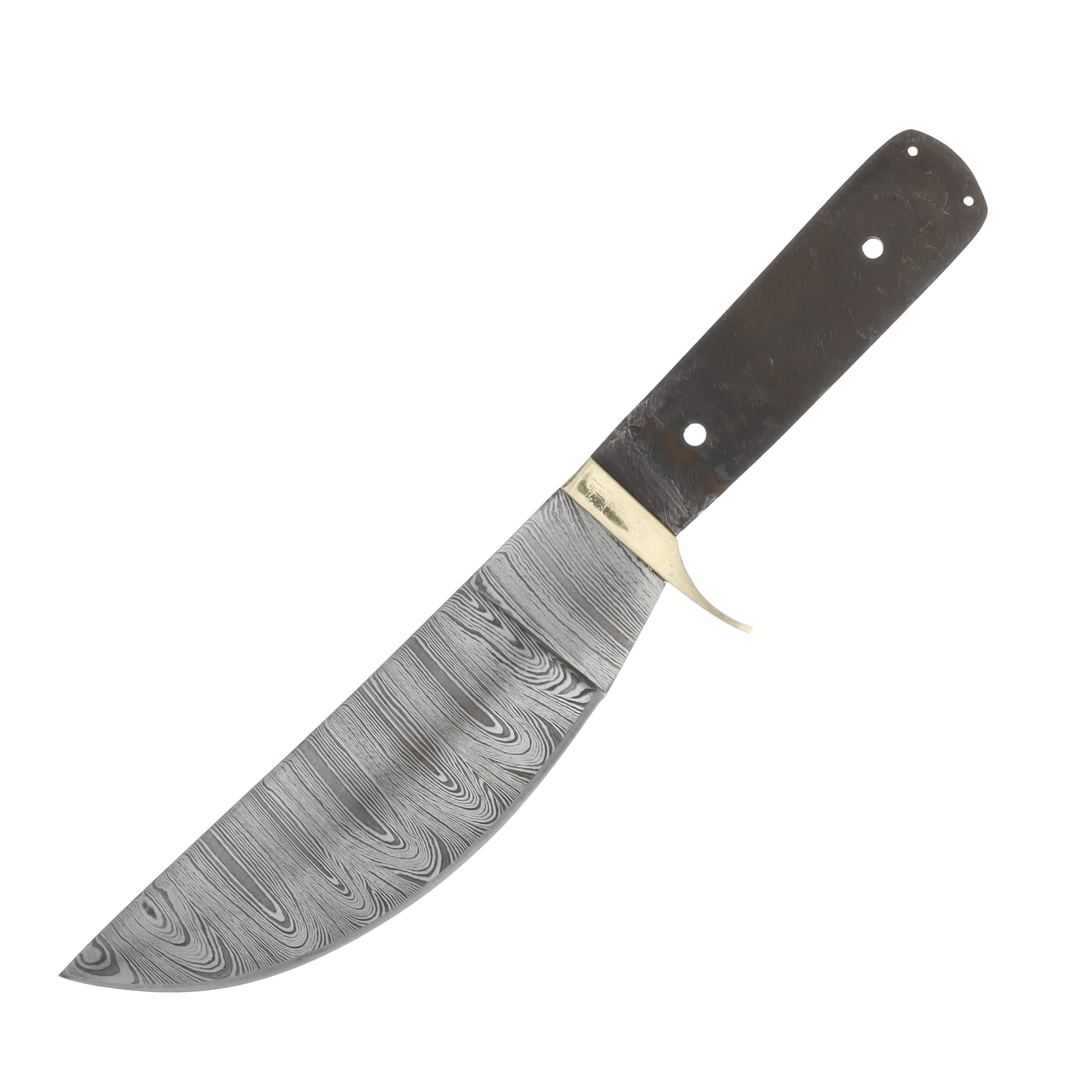 6 Inch Skinner Damascus Blade Blank BL037 View 1
