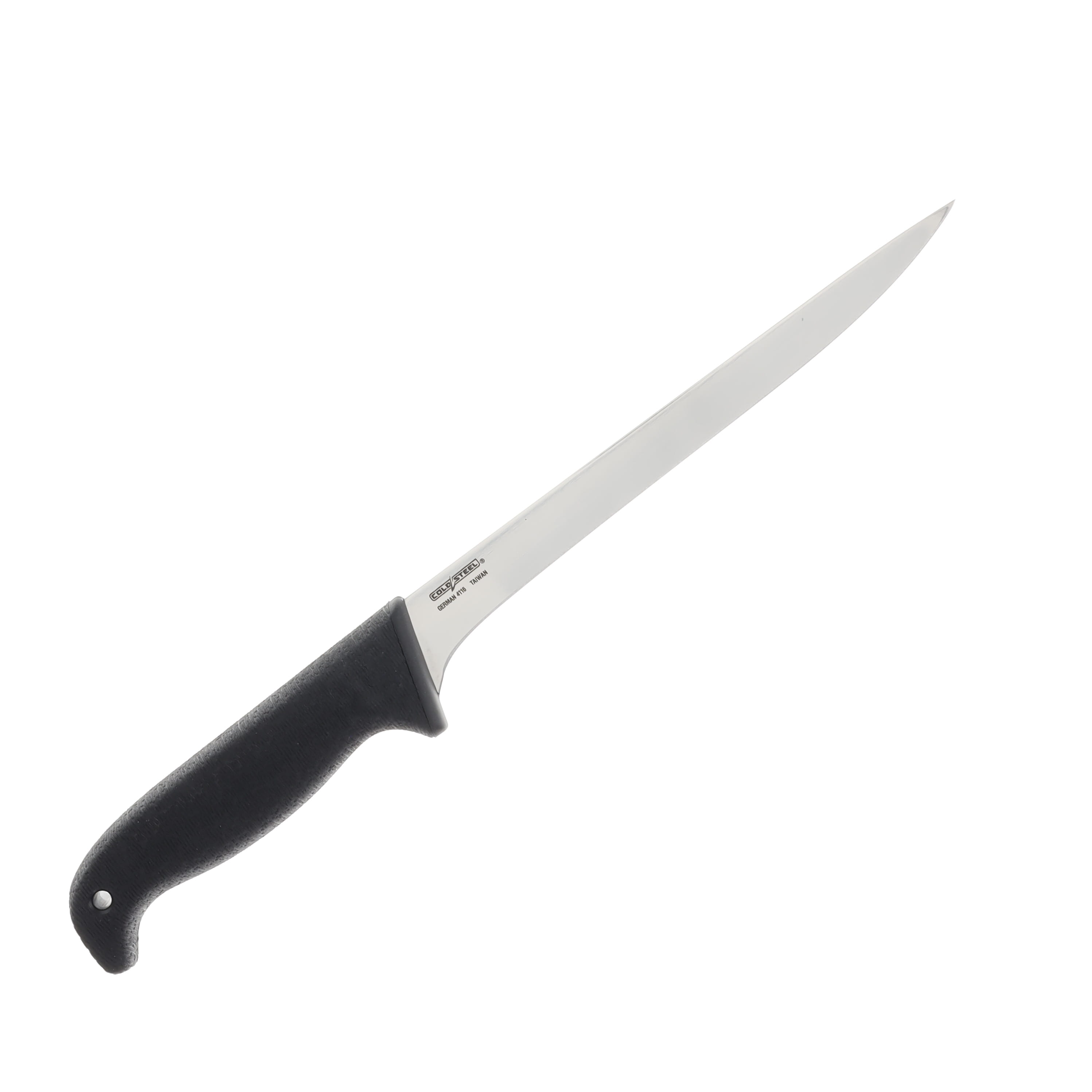 Cold Steel Commercial Series 8in Satin Fillet Fixed Blade Knife CS20VF8SZ View 2