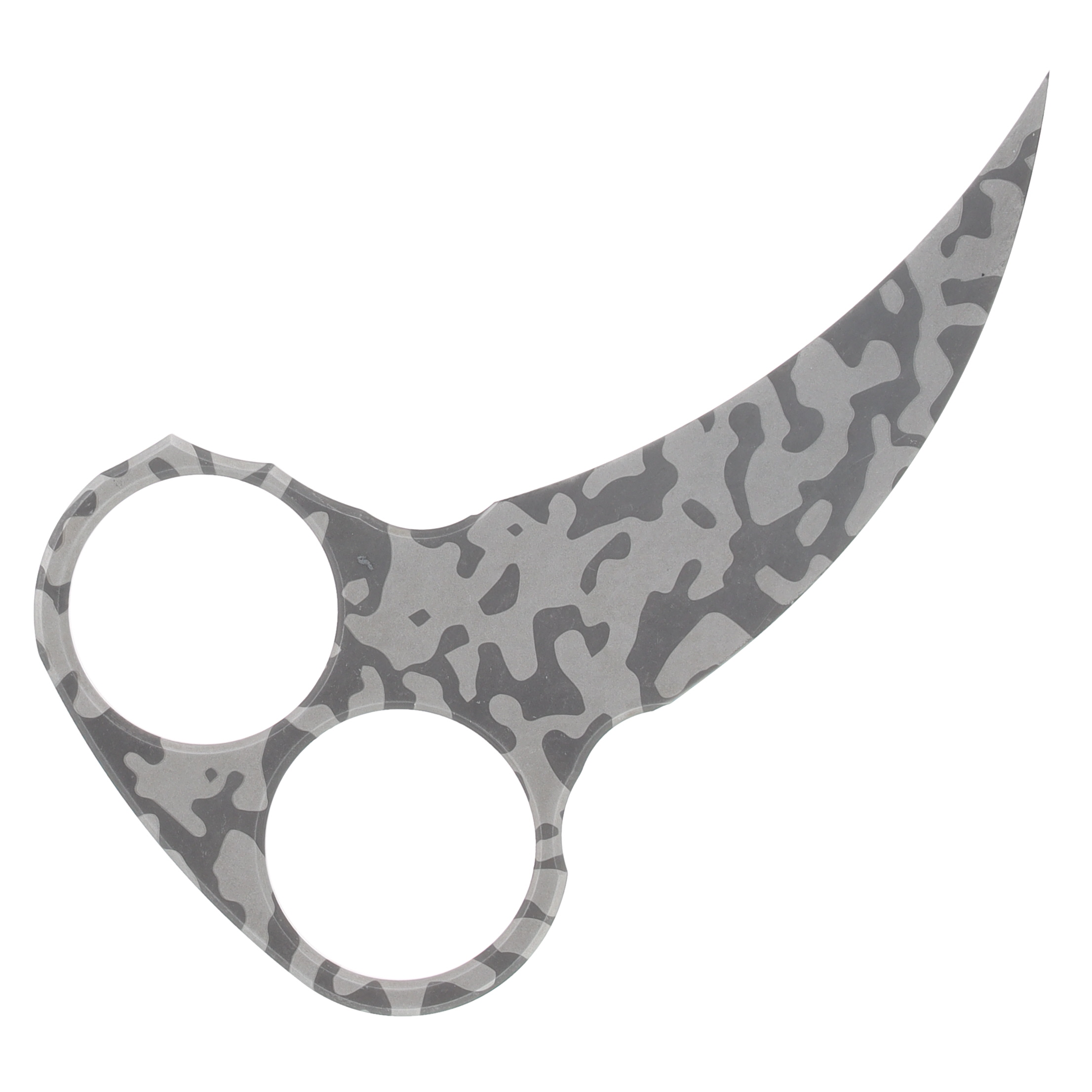 McNees PM Retainer Fixed Blade Knife (Custom Engraved | Woodland Camo) MCRTRWE View 3