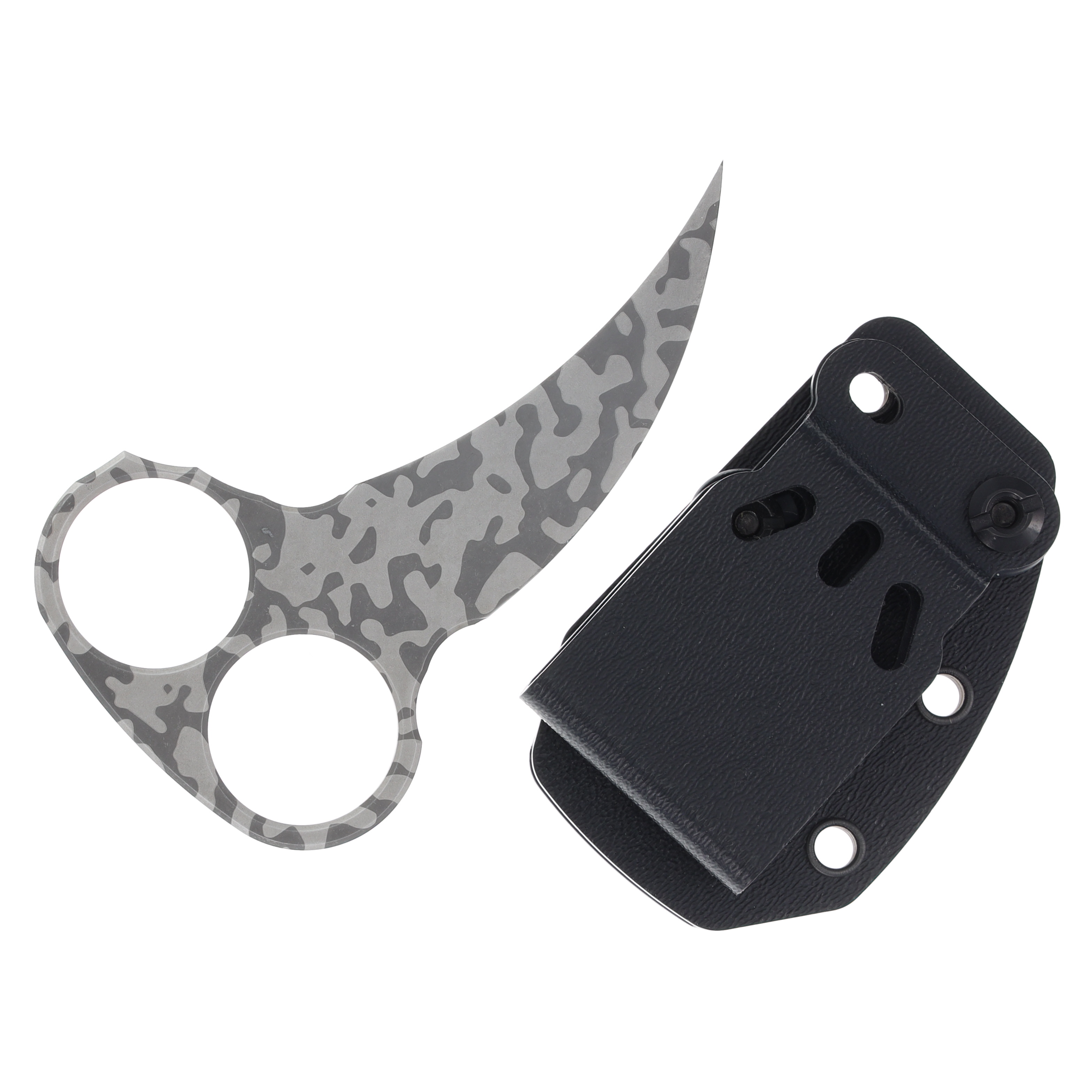 McNees PM Retainer Fixed Blade Knife (Custom Engraved | Woodland Camo) MCRTRWE View 11