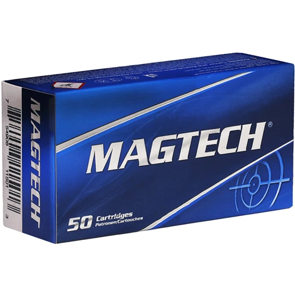 Magtech Sport 9mm Luger 50 Rounds Brass 124 Grain Full Metal Jacket MG9B View 1
