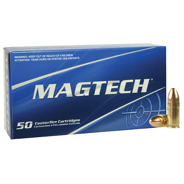 Magtech Sport 9mm Luger 115gr JHP Brass Ammo 50Rds MG9C View 1