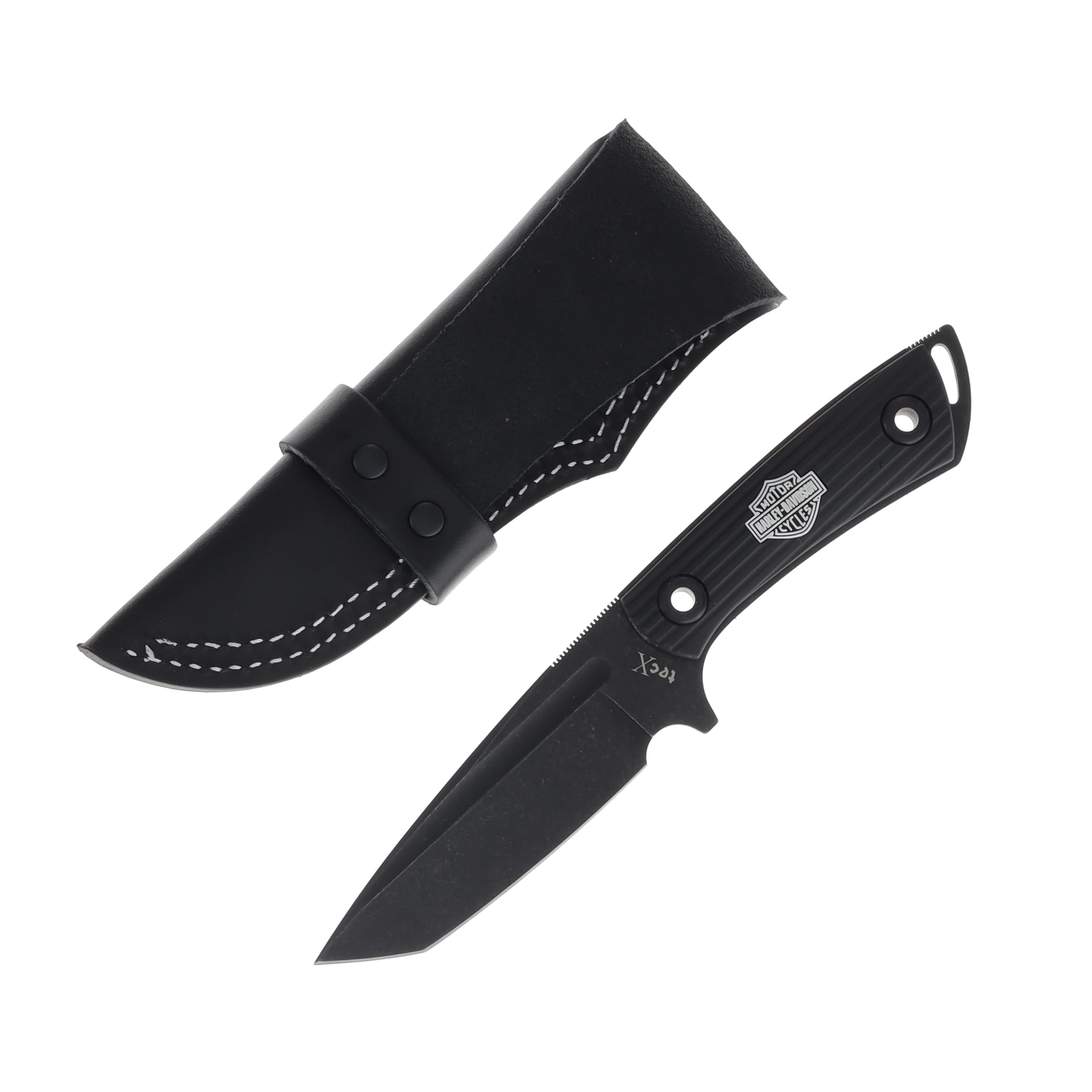Tec X Harley-Davidson Fixed Blade Knife Tanto CA52164 View 2