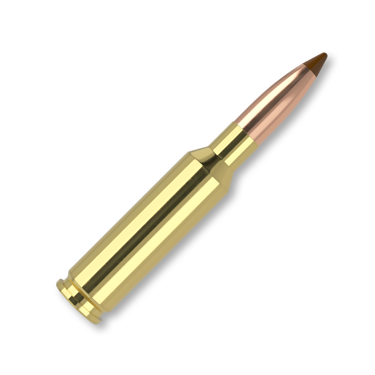 Nosler BT 6.5 Creedmoor 20 Rounds 120 Grain Brass Ballistic Tip Boat Tail NOS42050 View 2