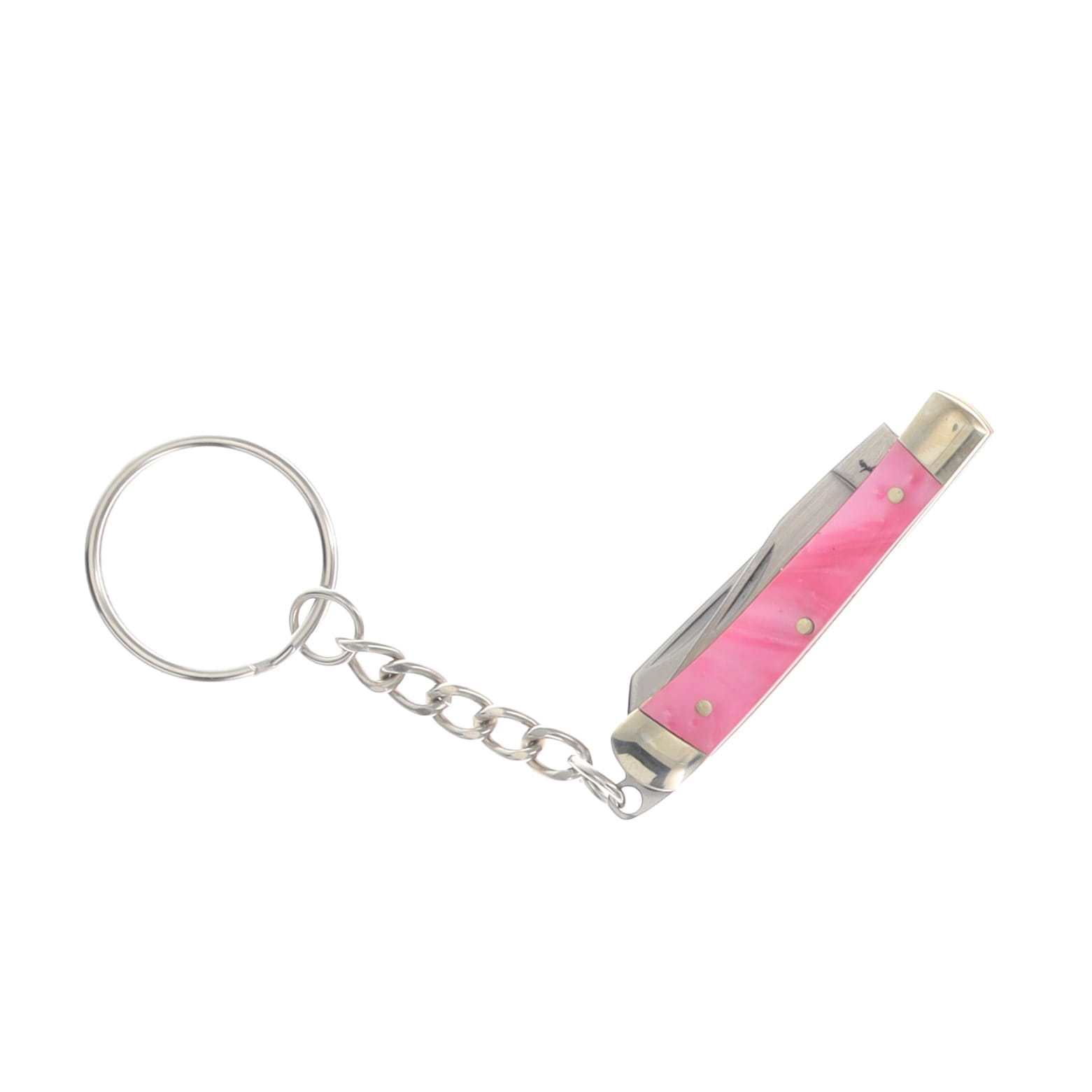 Rough Ryder RoughJacks Mini Keychain Trapper Pink Swirl RR1552 View 4