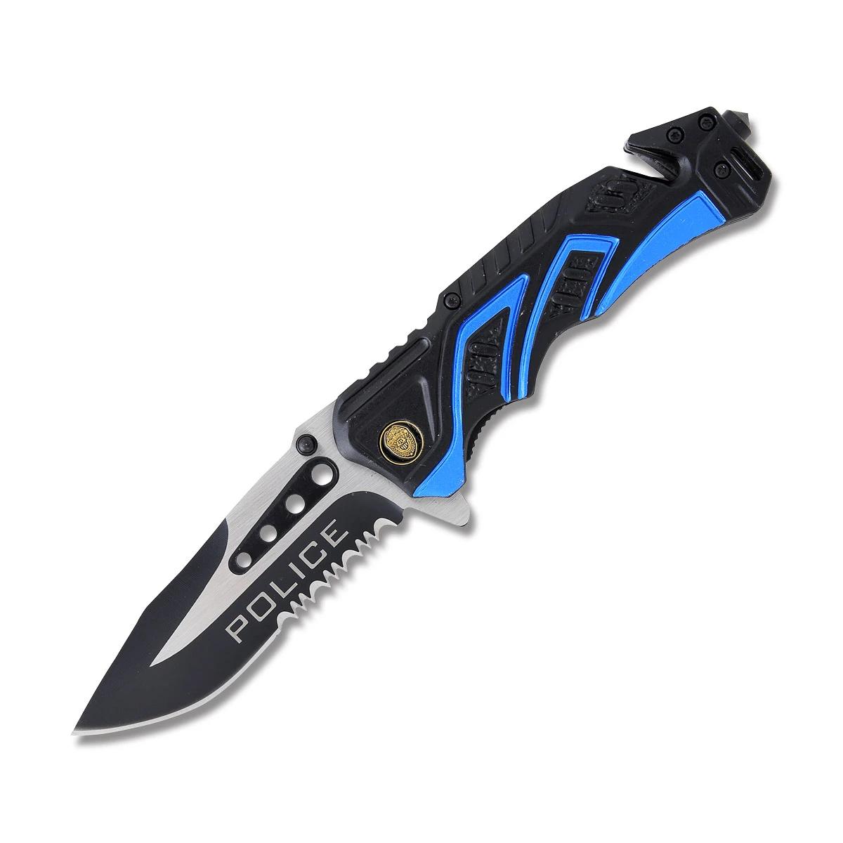 MTech Assisted Police Rescue Linerlock Folding Knife View 3