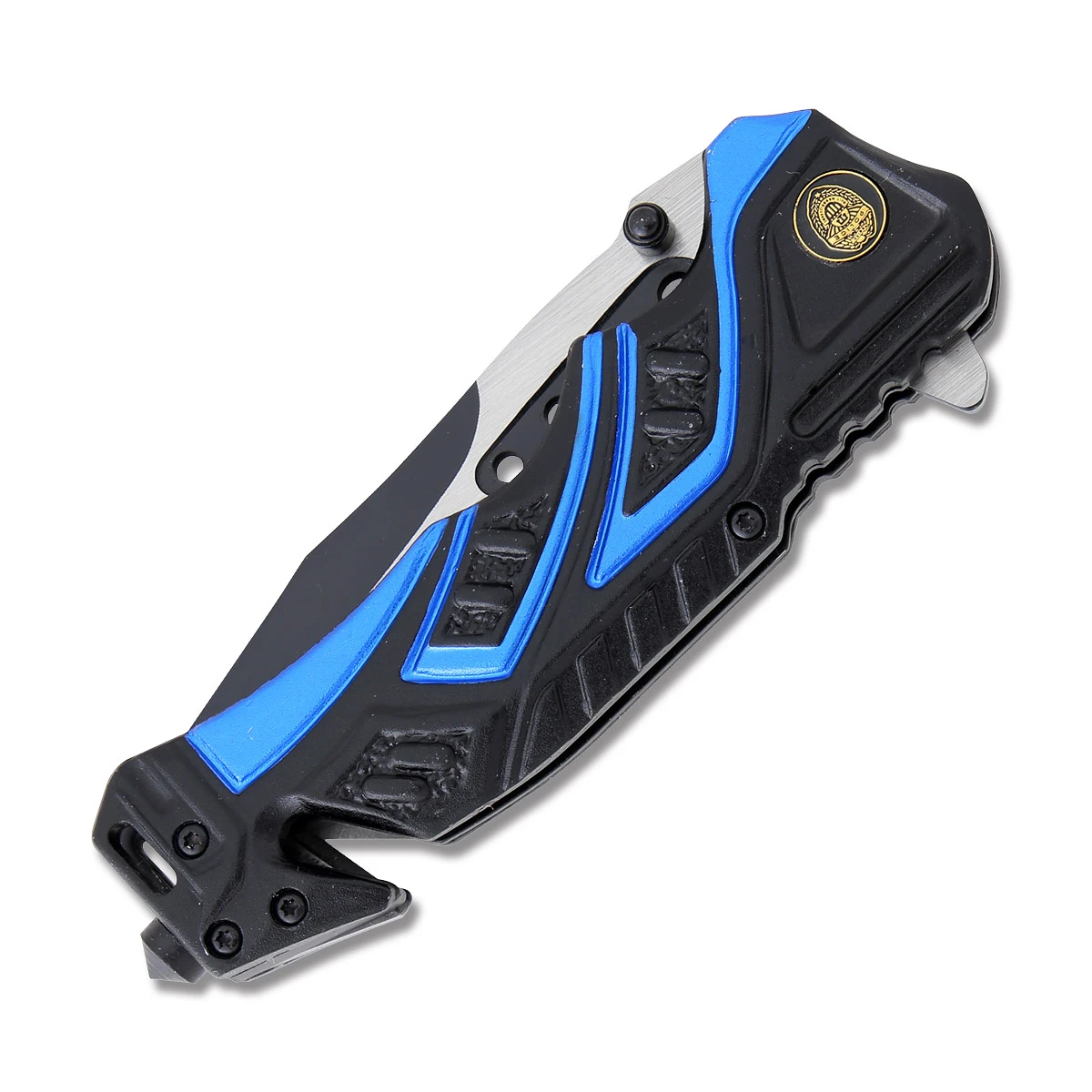 MTech Assisted Police Rescue Linerlock Folding Knife View 4