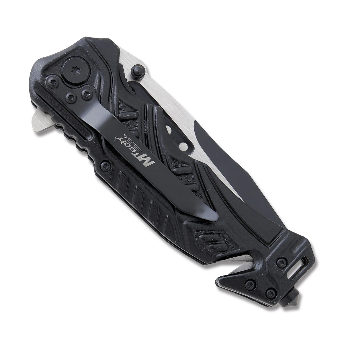 MTech Assisted Police Rescue Linerlock Folding Knife View 2