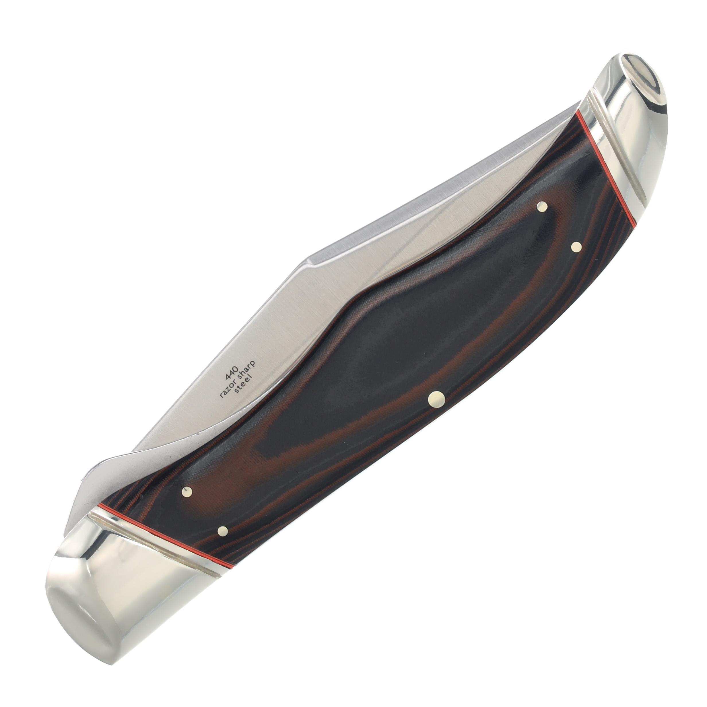 Rough Ryder Hunter Folding Knife Desert Fox RR2307 View 6