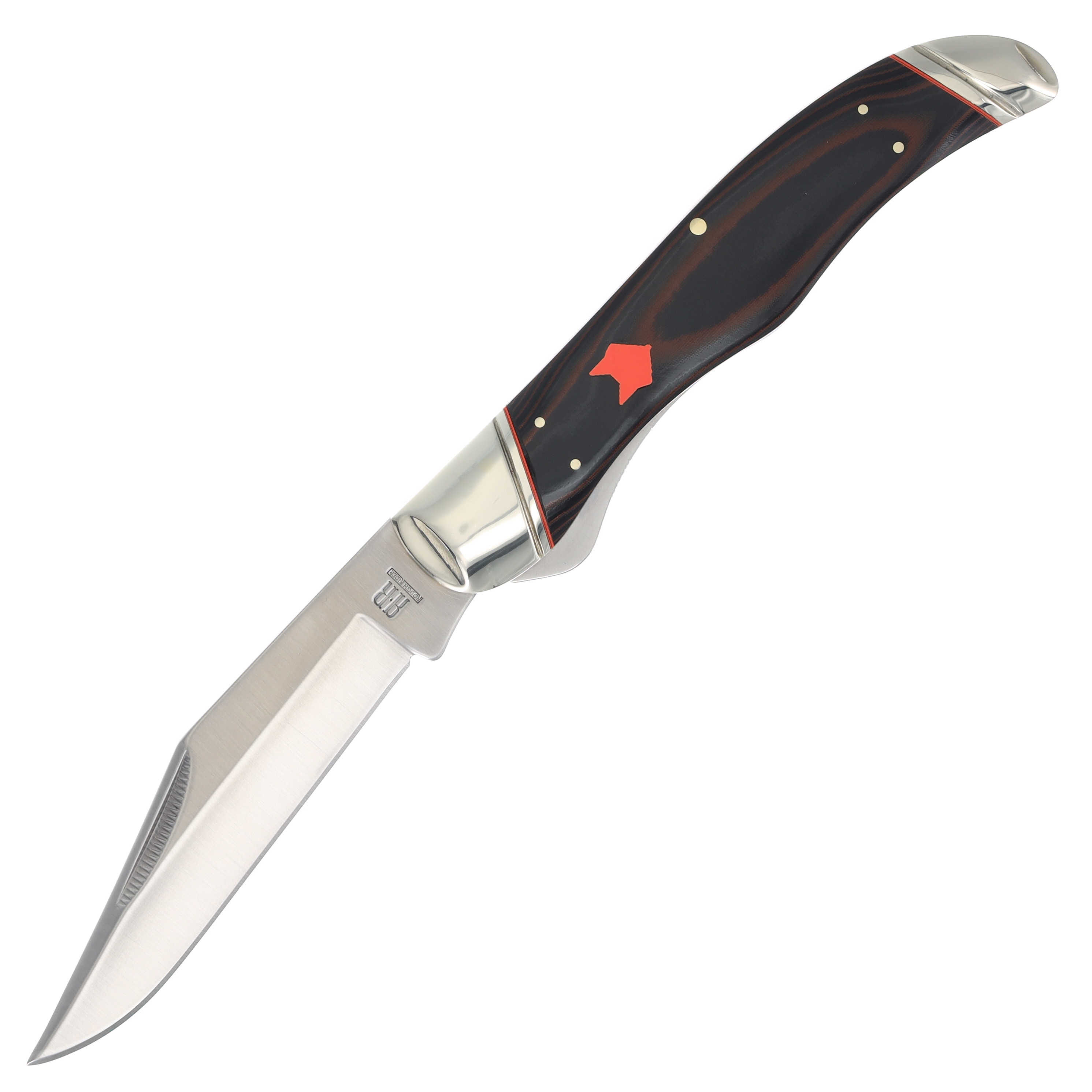 Rough Ryder Hunter Folding Knife Desert Fox RR2307 View 3
