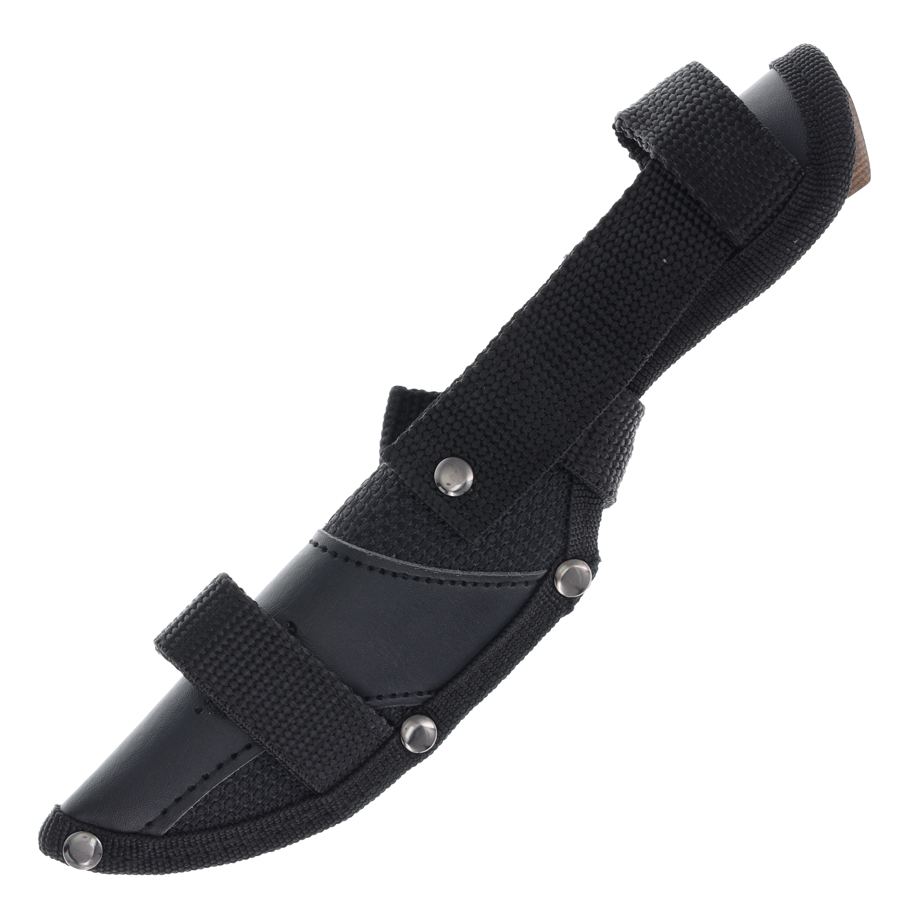 Rough Ryder Tater Skin Brown Burlap Wolverine Fixed Blade Knife RR2341BW View 5