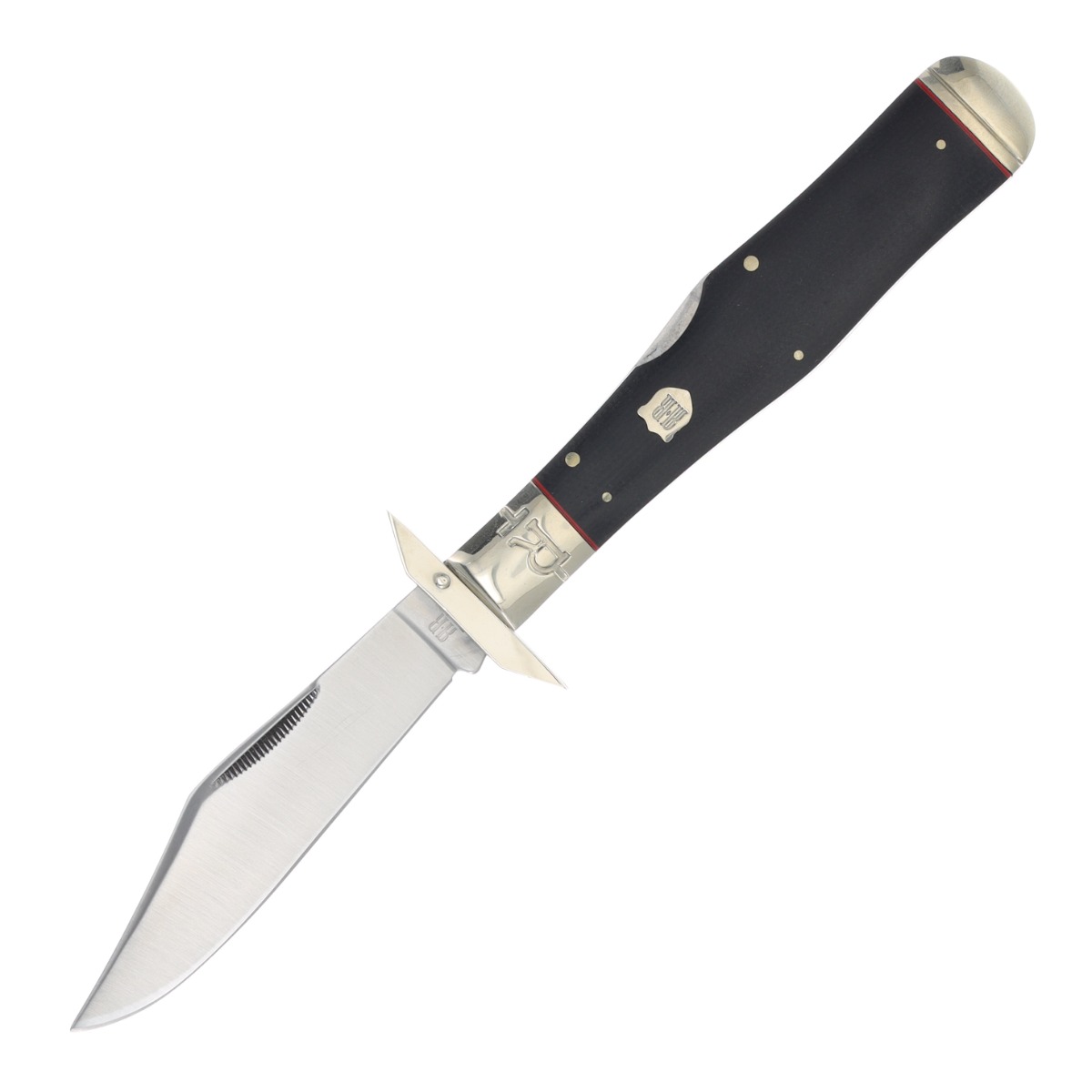 Rough Ryder Highland Black Micarta Large Swing Guard Folding Knife RR2382 View 2