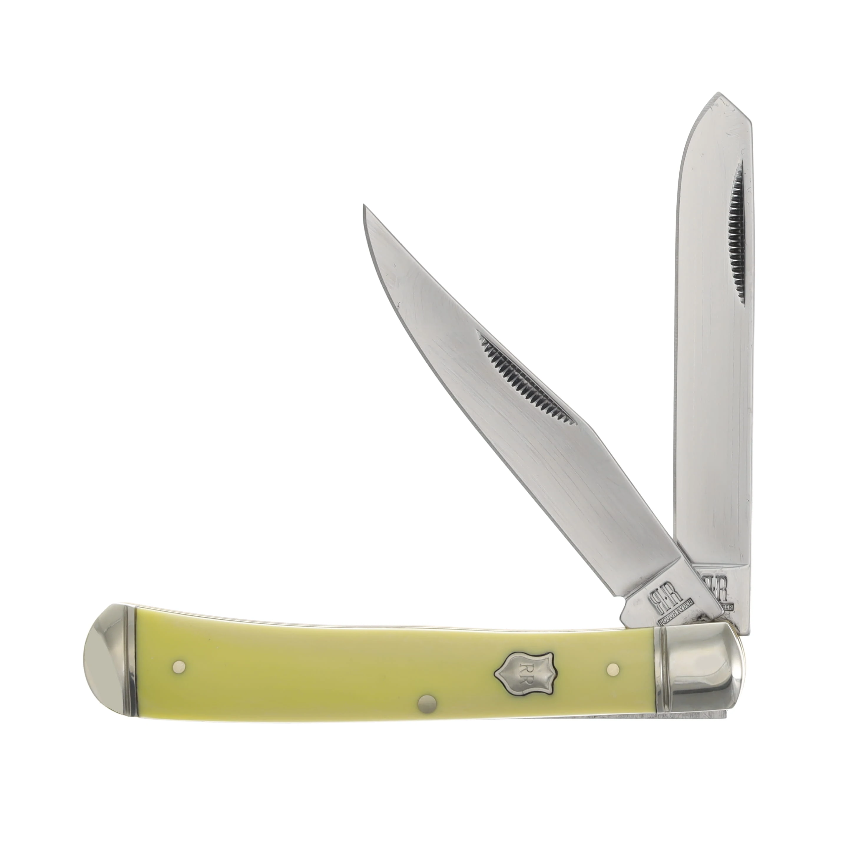 Rough Ryder Yellow Synthetic Trapper RR597 View 1