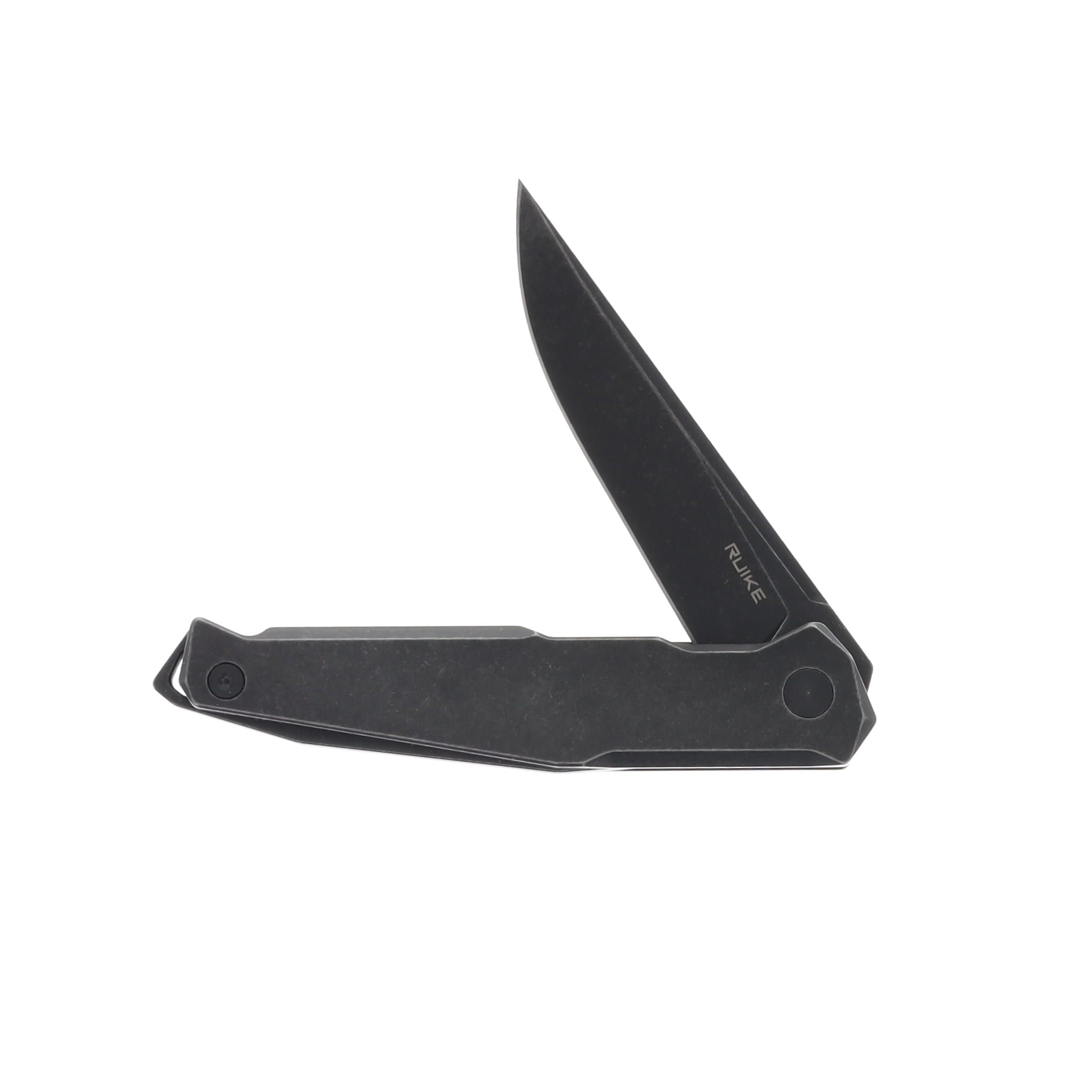 Ruike P108 Folding Knife Black Oxidized RUP108SB View 3