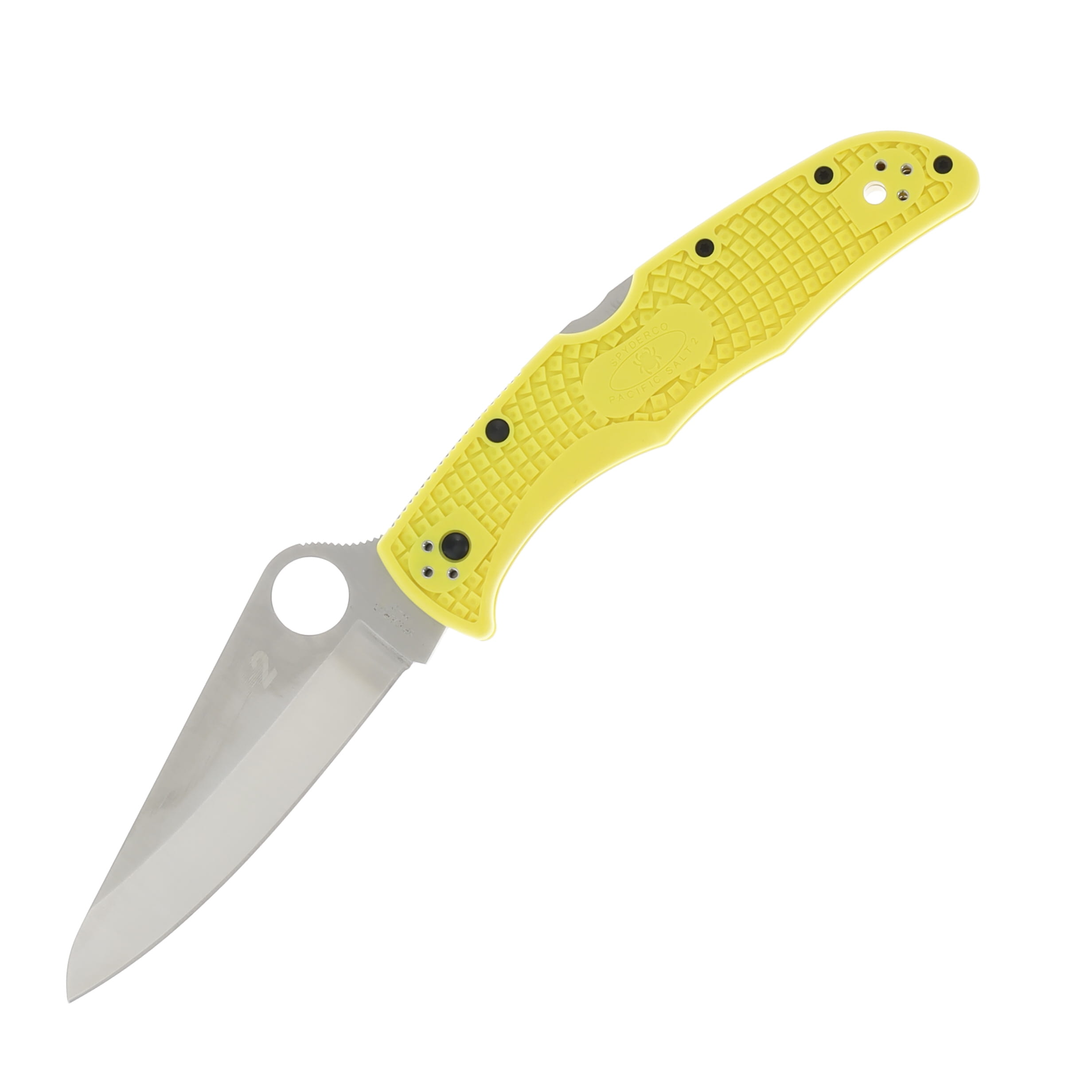 Spyderco Pacific Salt 2 Yellow SPC91PYL2 View 1