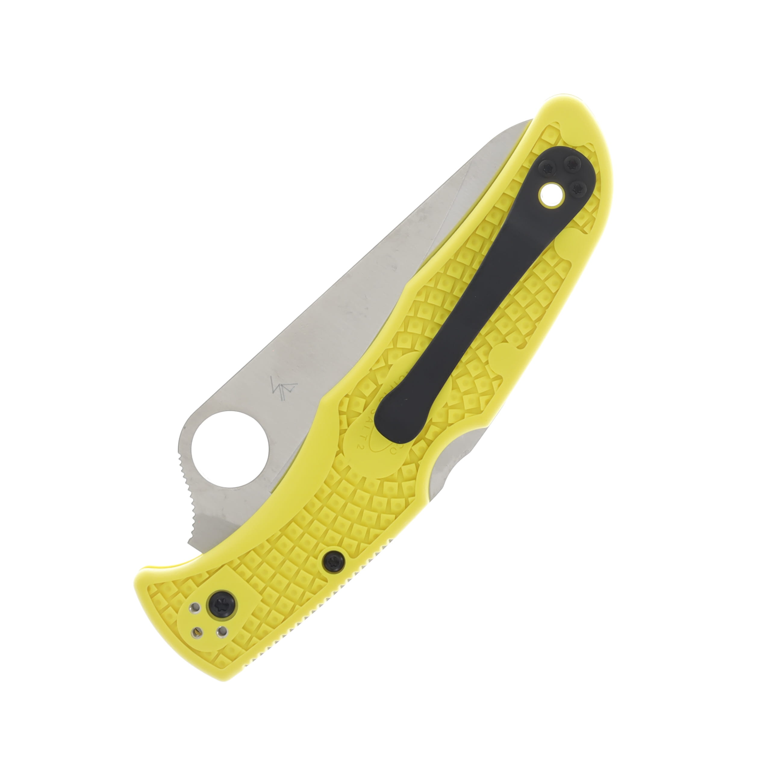 Spyderco Pacific Salt 2 Yellow Serrated SPC91SYL2 View 2