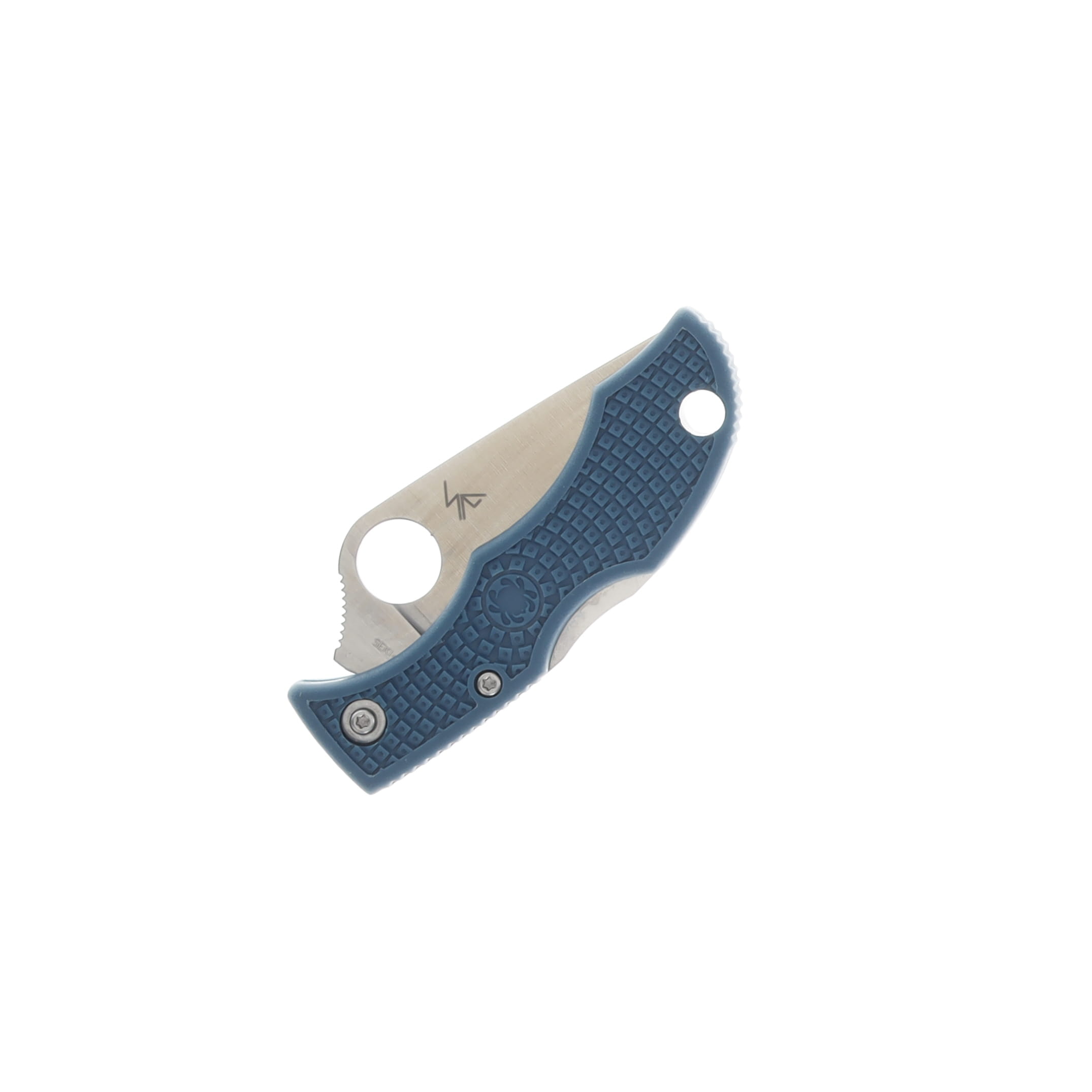 Spyderco Ladybug 3 Folding Knife Teal 1.9 Inch Plain Satin Clip Point SPCLFP3K390 View 2