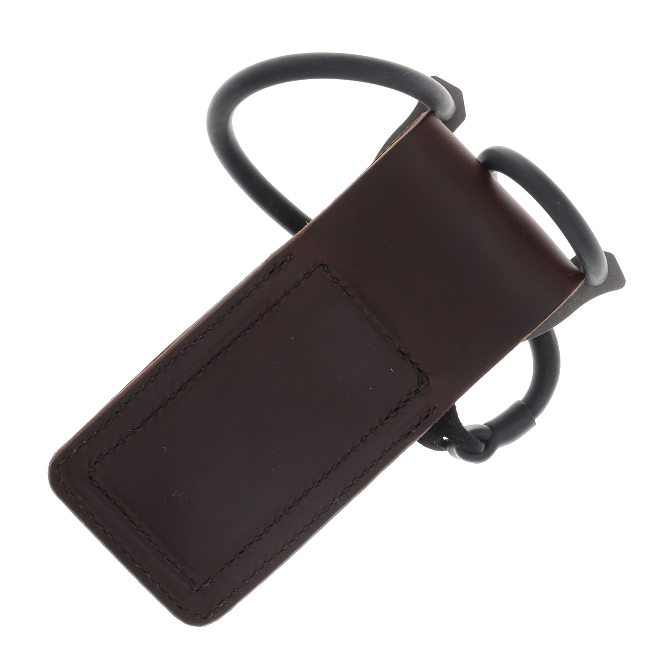 TOPS Knives Sling Black Micarta Slingshot with Leather Sheath TPSLING View 3